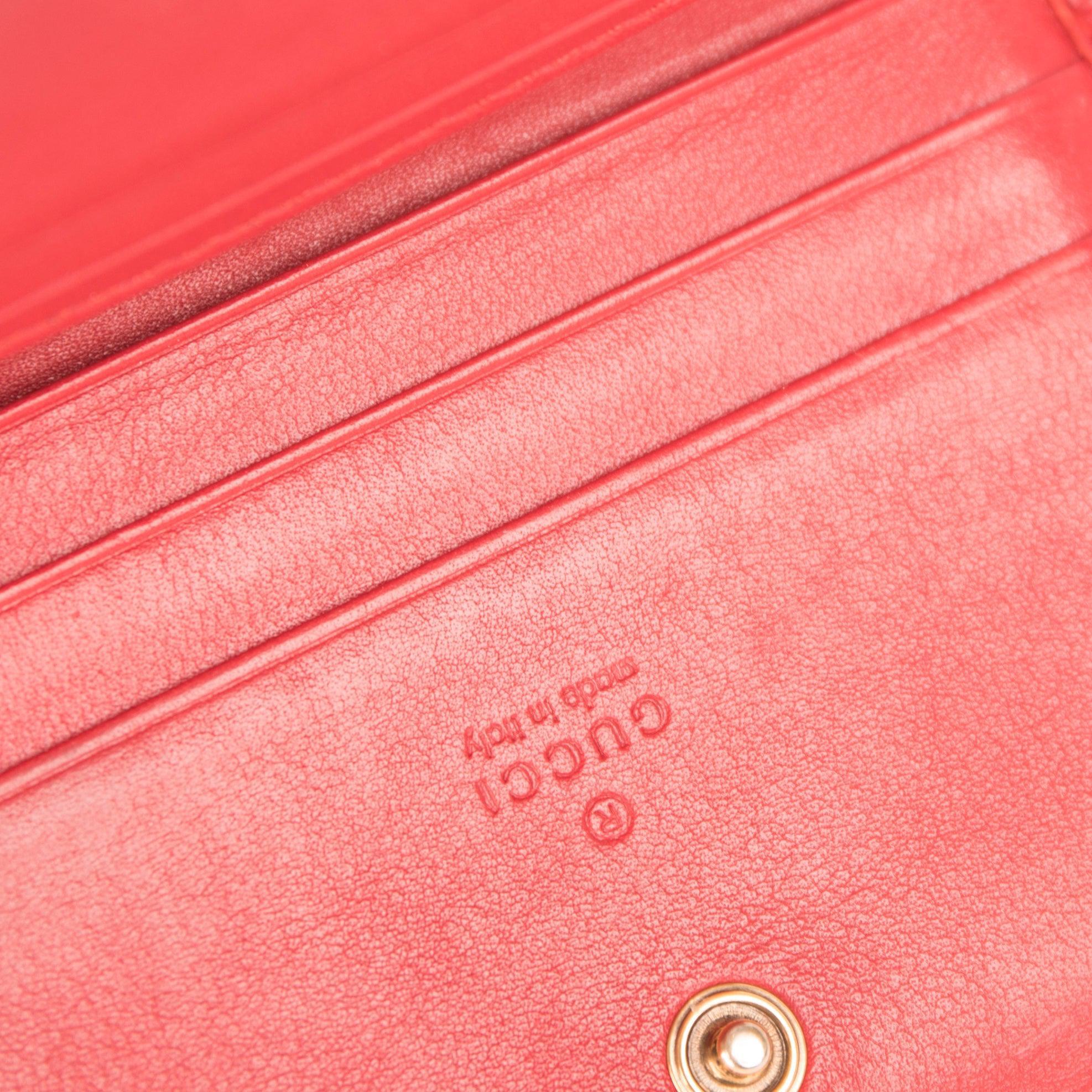 Gucci GG Marmont Card Case Wallet w/ Box