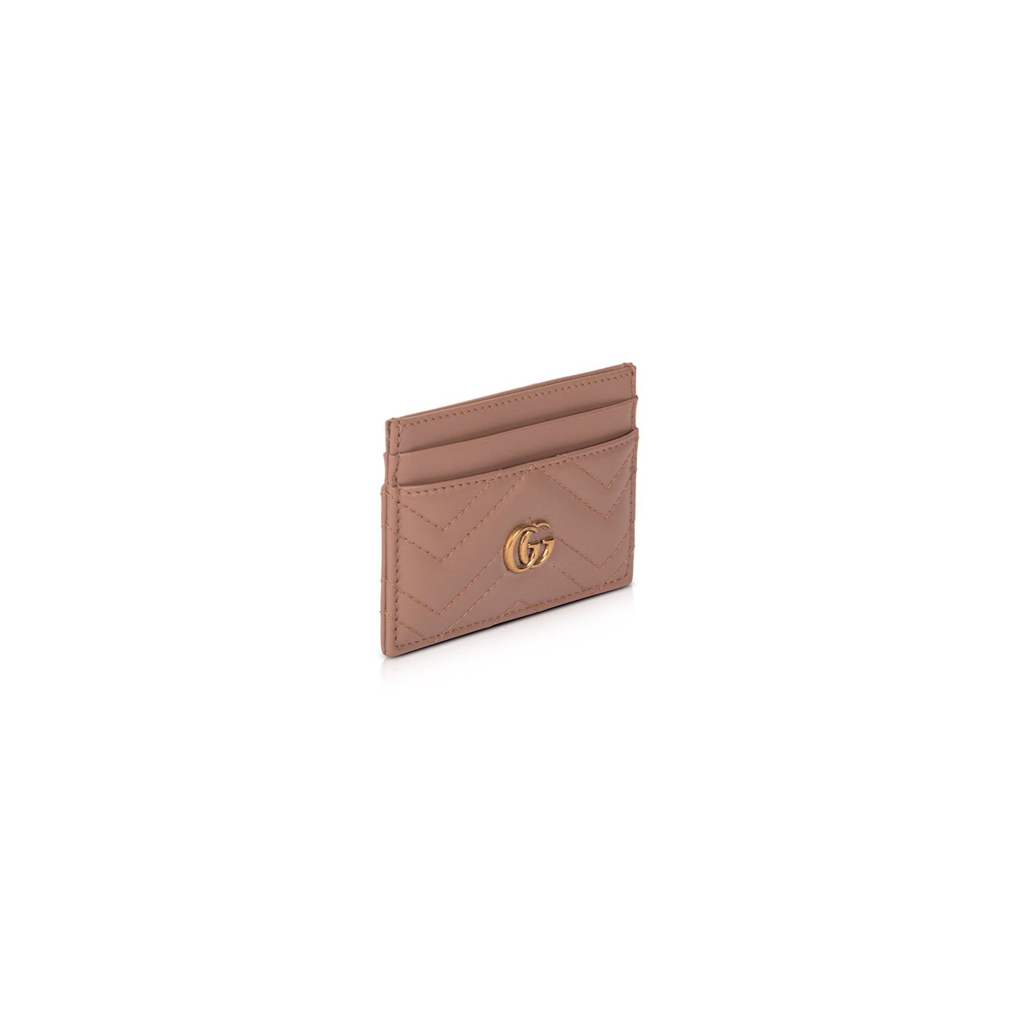 Gucci GG Marmont Card Case w/ Box