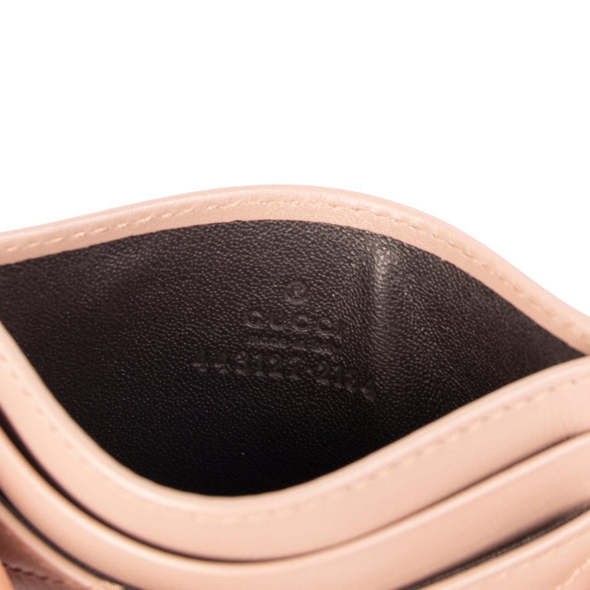 Gucci GG Marmont Card Case w/ Box