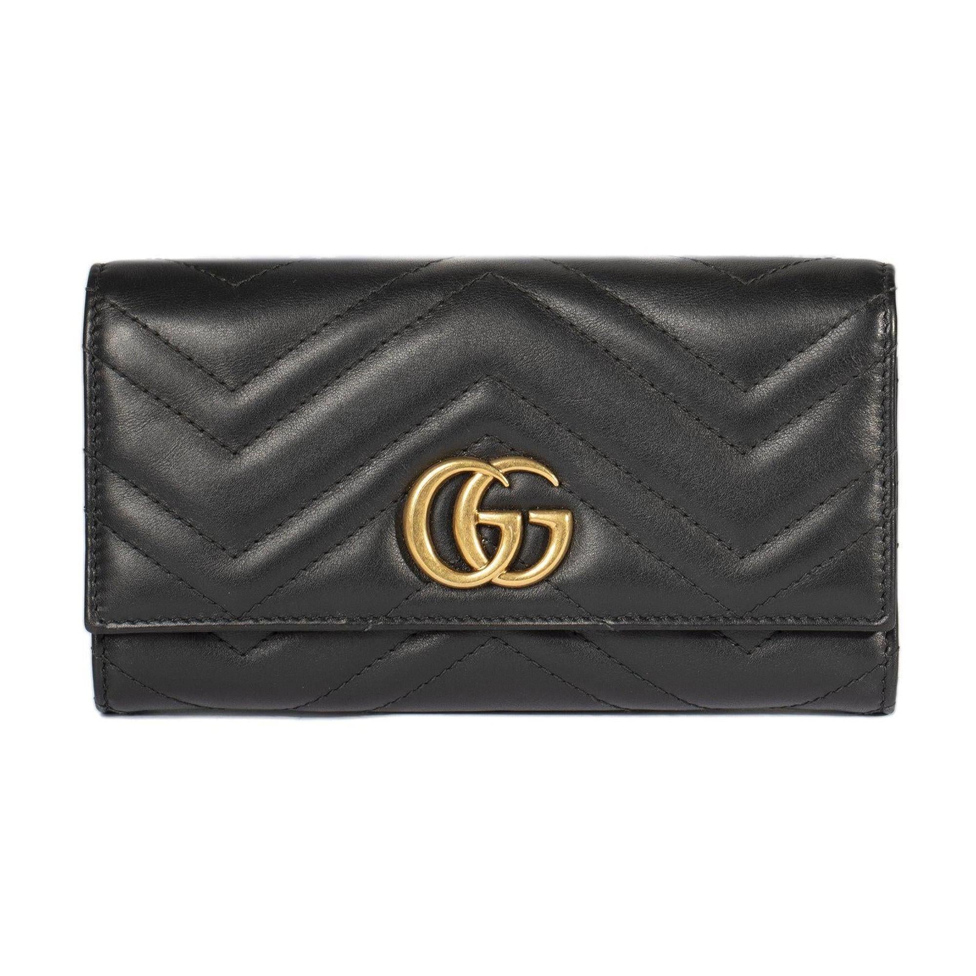 Gucci GG Marmont Continental Wallet