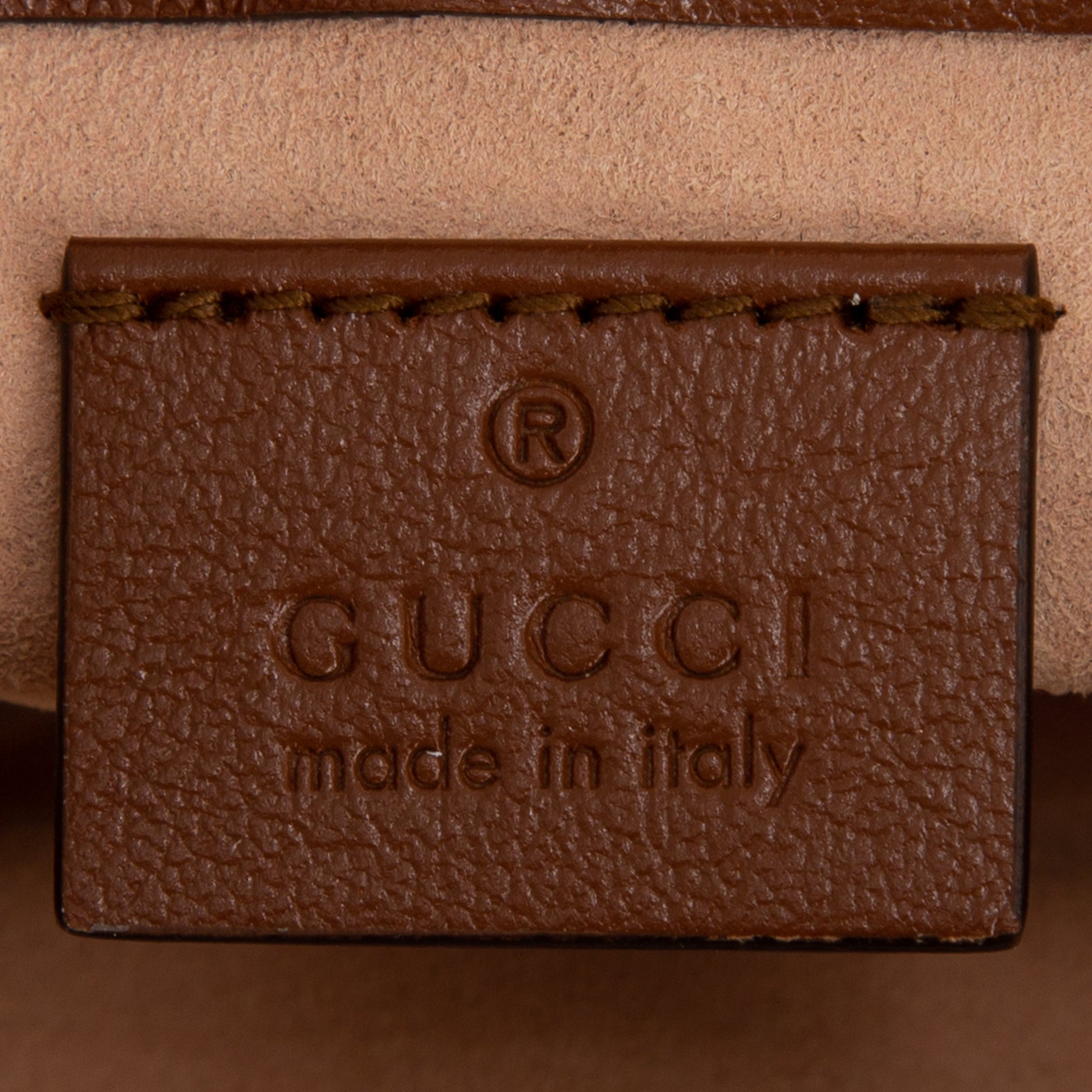 Gucci GG Marmont Diagonal Super Mini Bag w/ Box