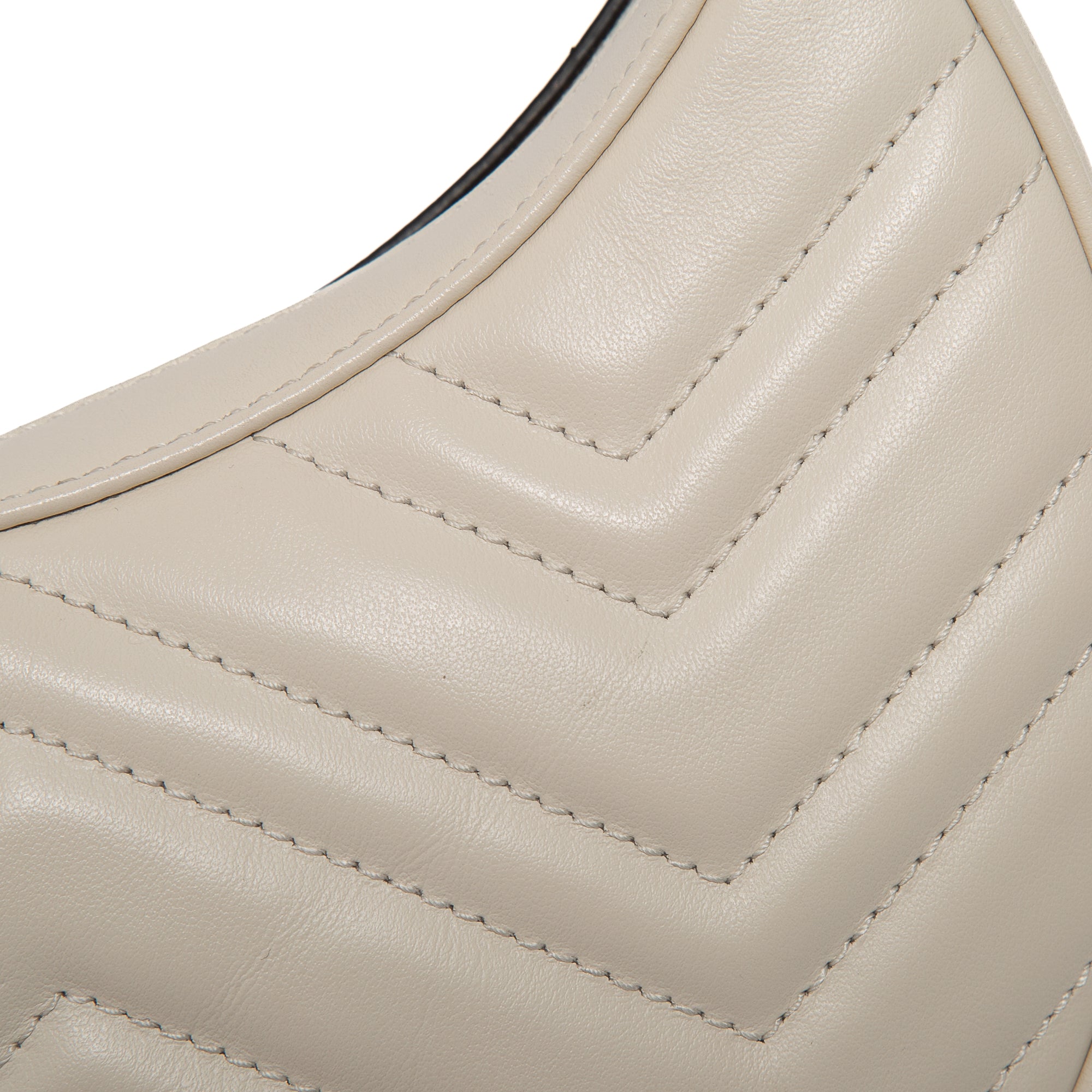 Gucci GG Marmont Half-Moon-Shaped Mini Bag w/ Box