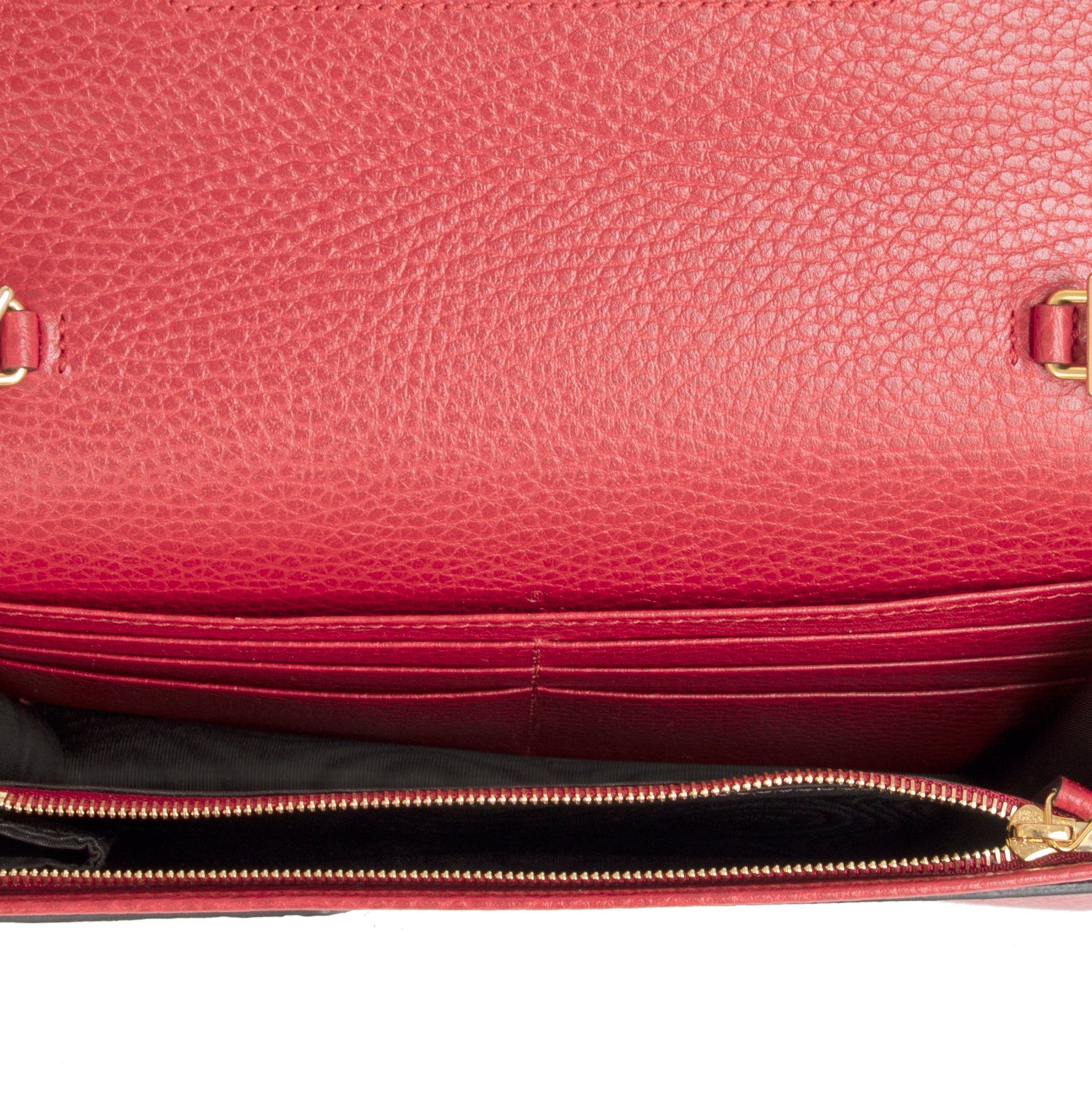 Gucci GG Marmont Leather Mini Chain Bag w/ Box