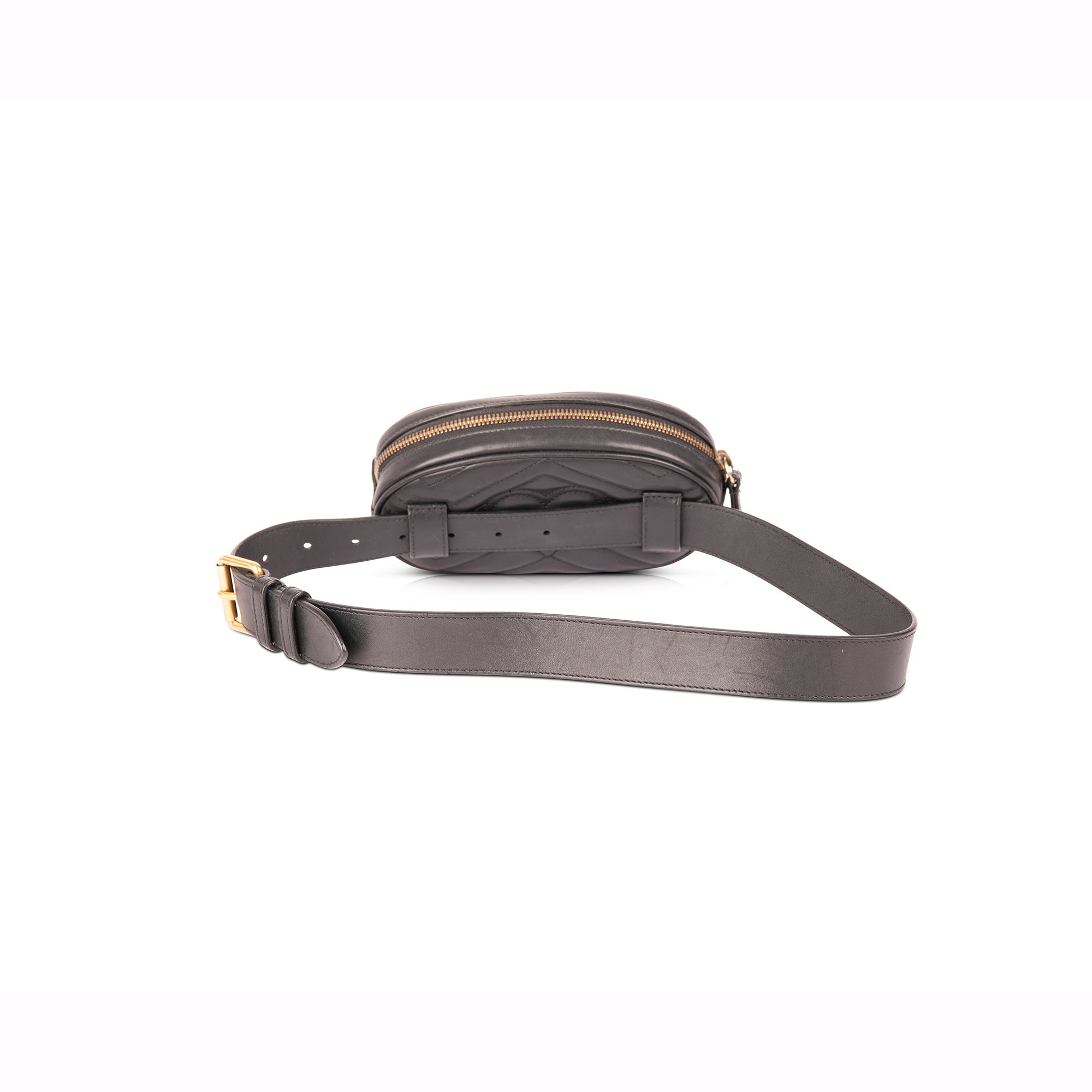 Gucci GG Marmont Matelasse Leather Belt Bag