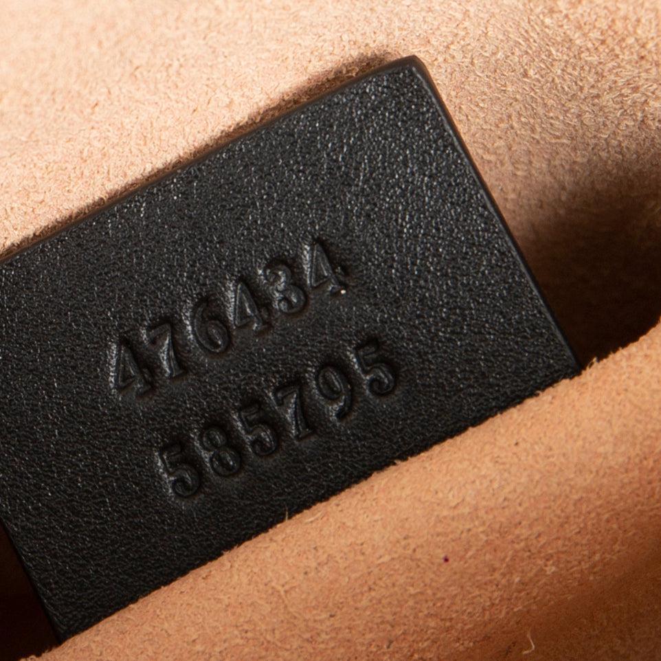 Gucci GG Marmont Matelasse Leather Belt Bag