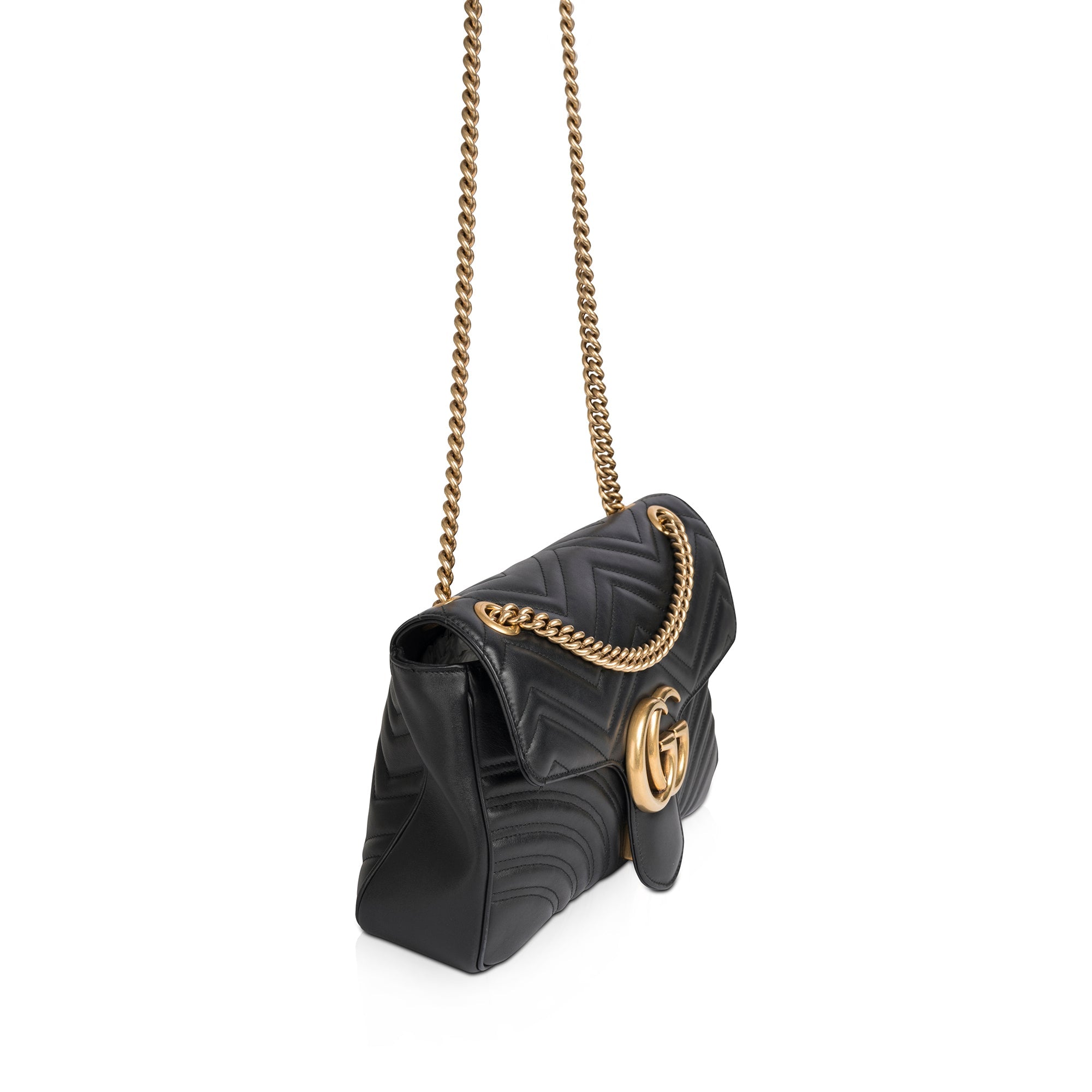 Gucci GG Marmont Matelasse Medium Shoulder Bag