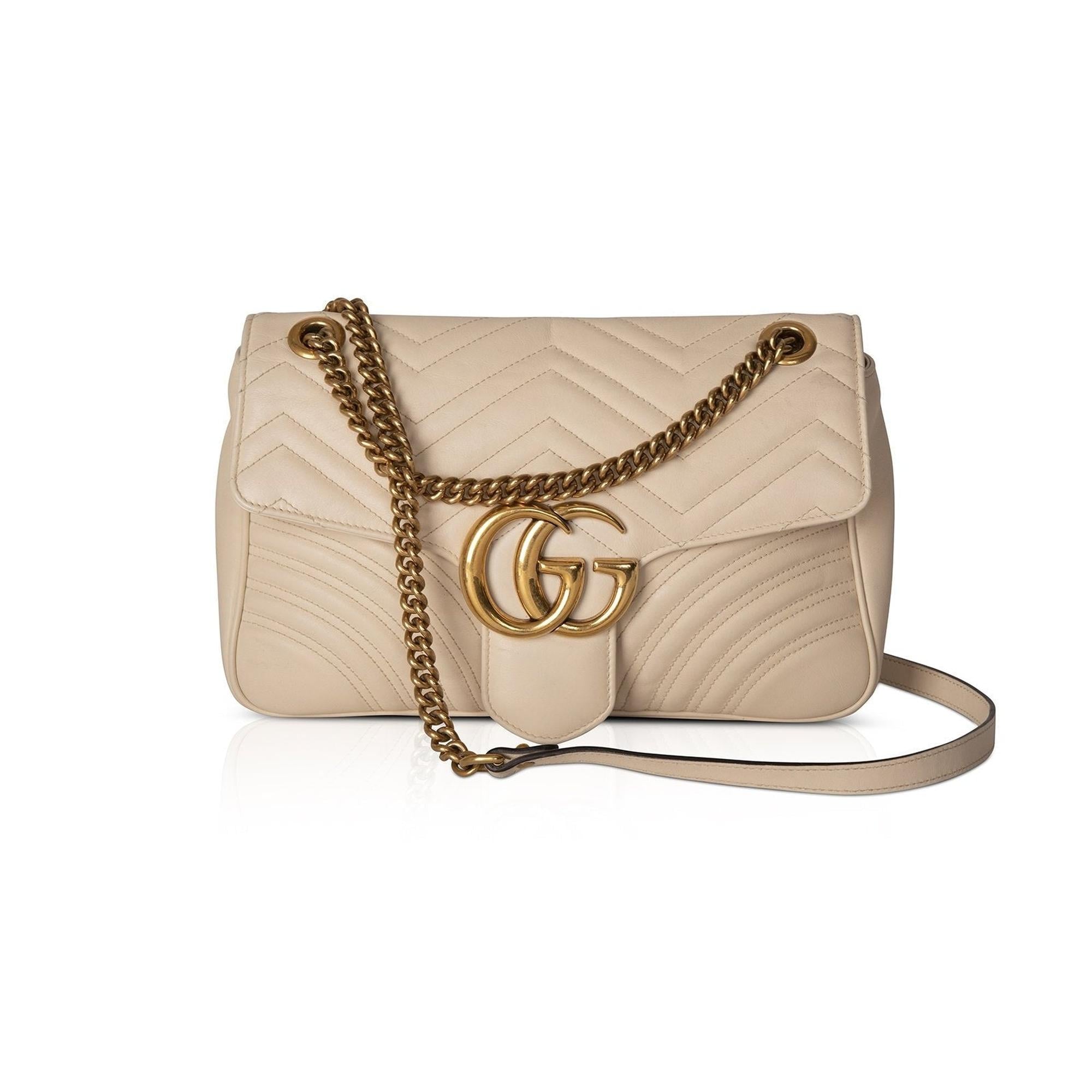 Gucci GG Marmont Matelasse Medium Shoulder Bag
