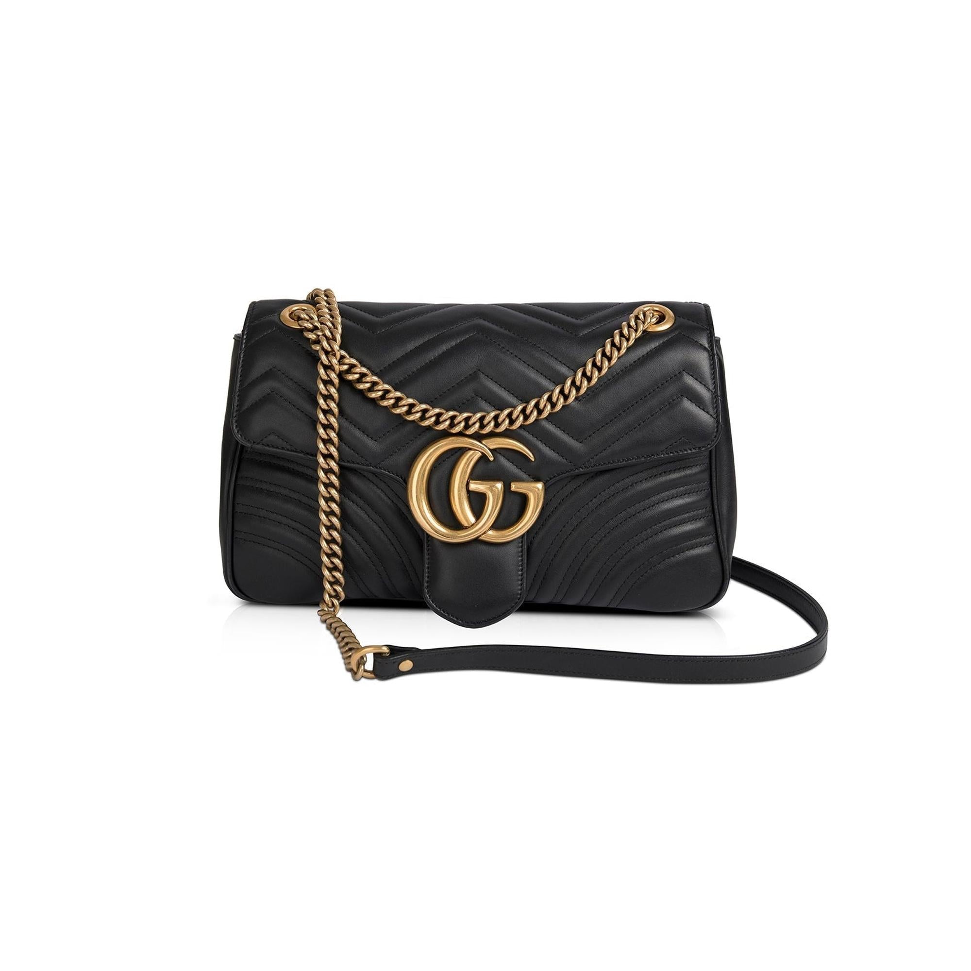 Gucci GG Marmont Matelasse Medium Shoulder Bag
