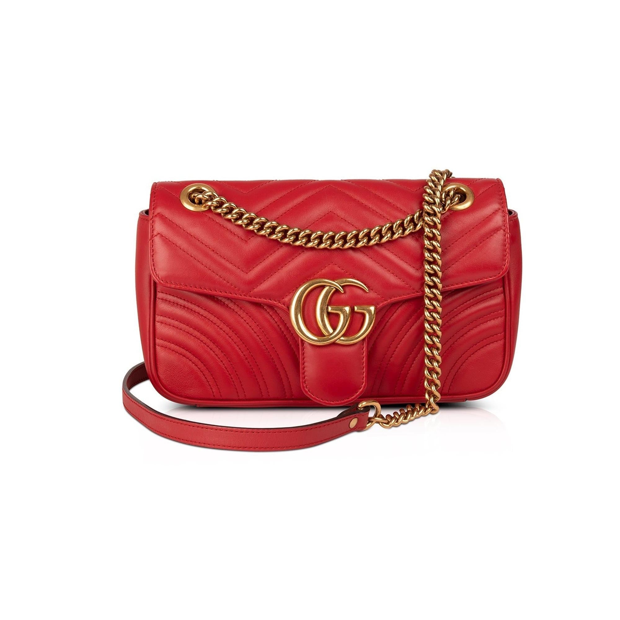 Gucci GG Marmont Matelasse Small Shoulder Bag