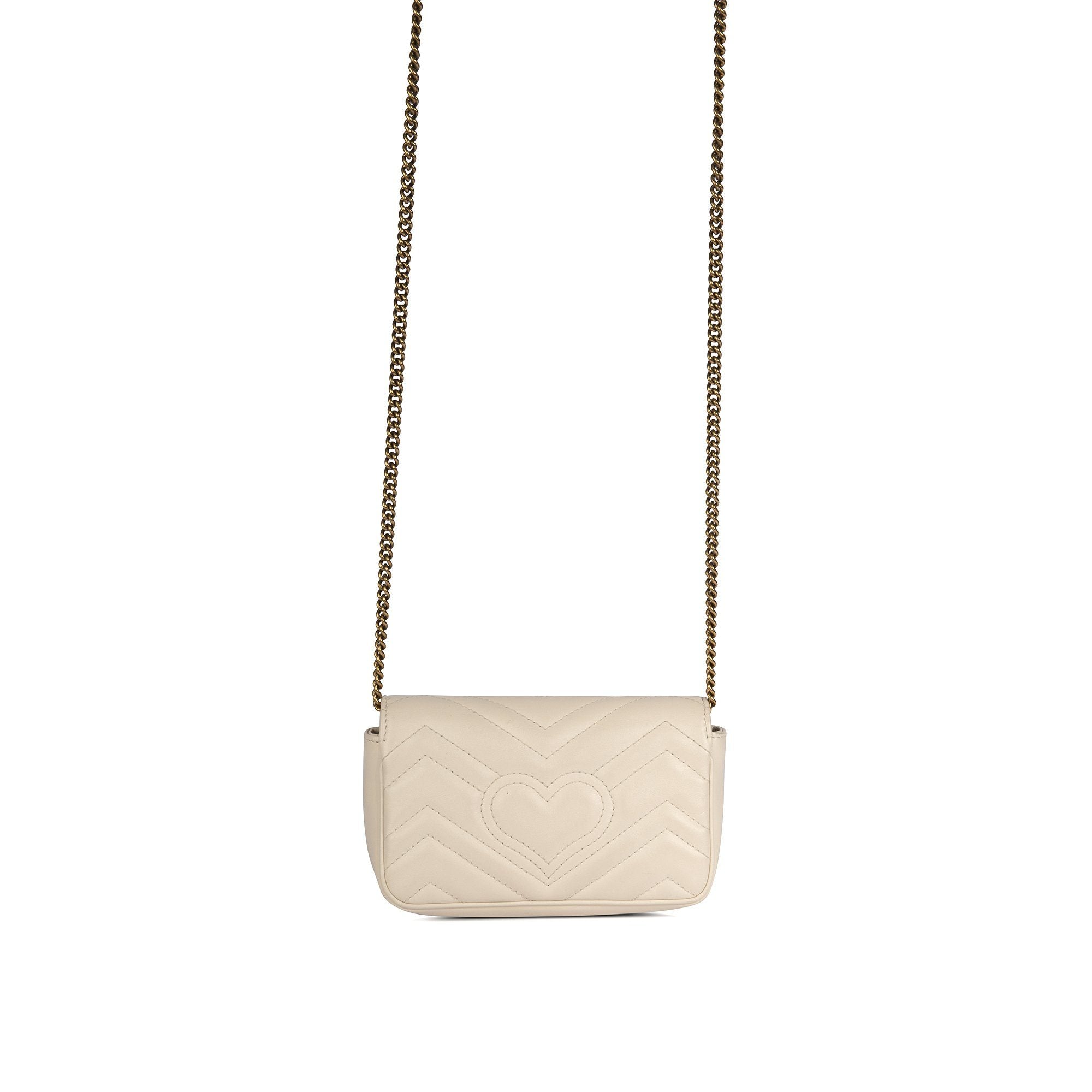 Gucci GG Marmont Matelasse Super Mini Bag w/ Box