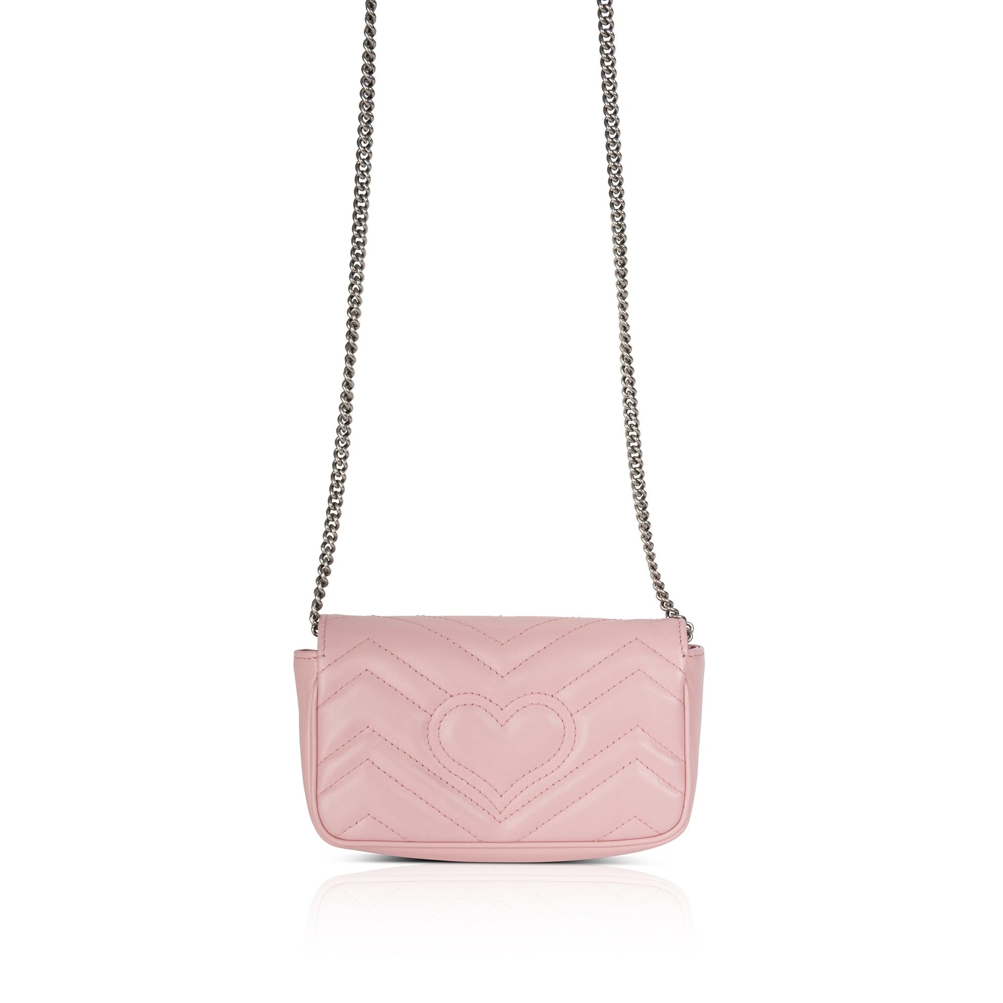 Gucci GG Marmont Matelasse Super Mini Bag w/ Box