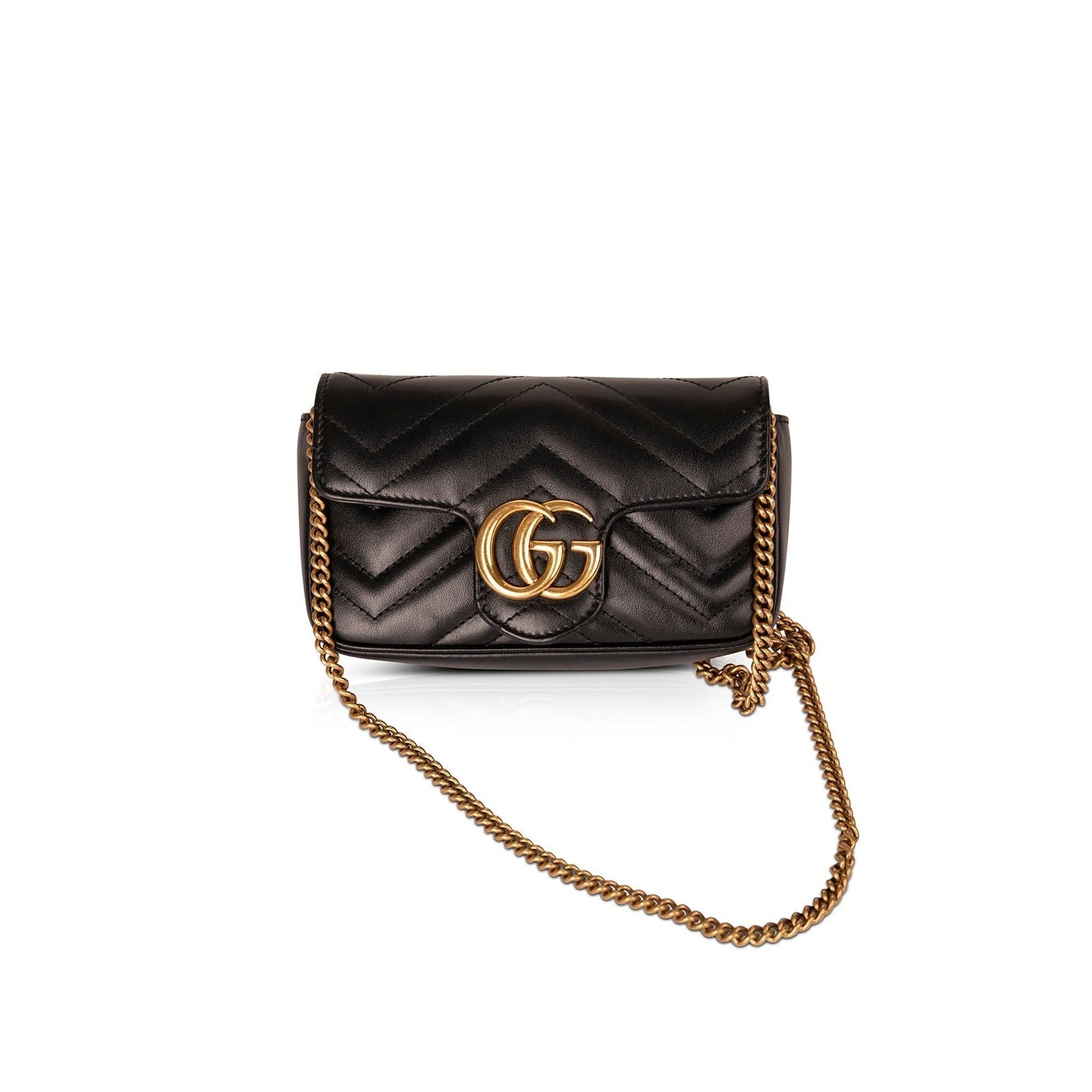 Gucci GG Marmont Matelasse Super Mini Bag