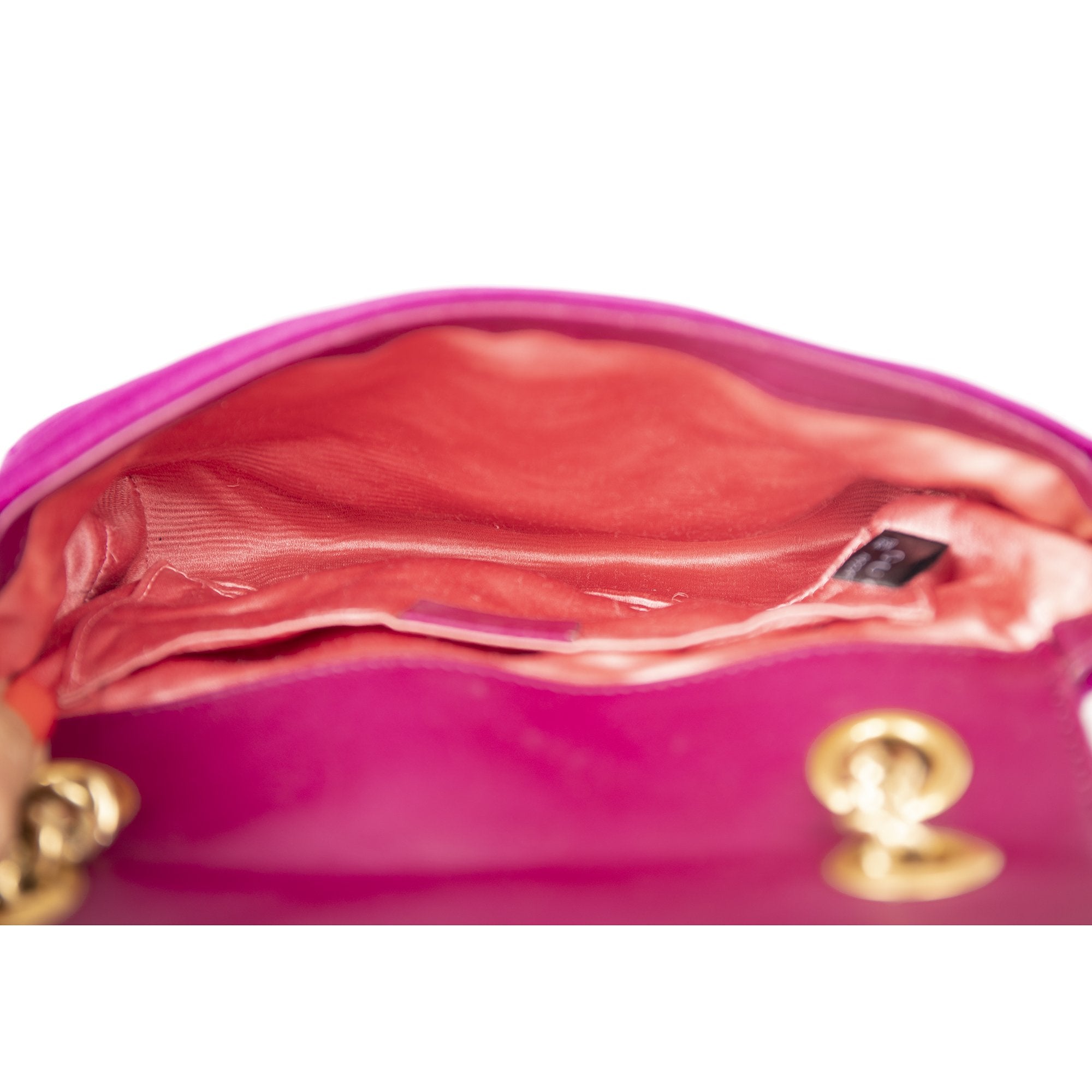 Gucci GG Marmont Matelasse Velvet Mini Bag