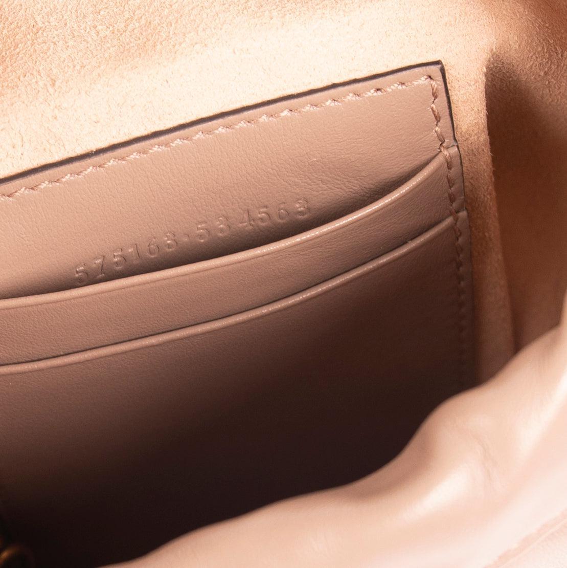 Gucci GG Marmont Mini Bucket Bag w/ Box