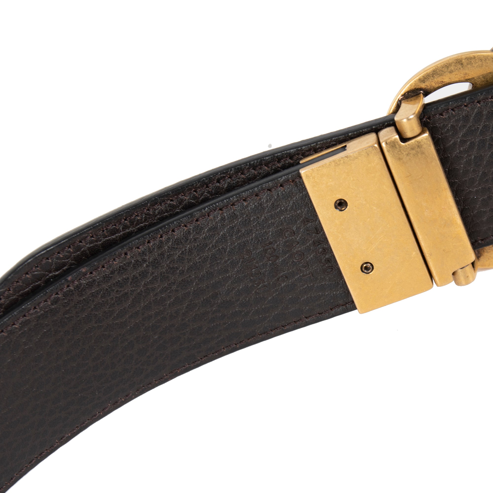 Gucci GG Marmont Reversible Leather Belt