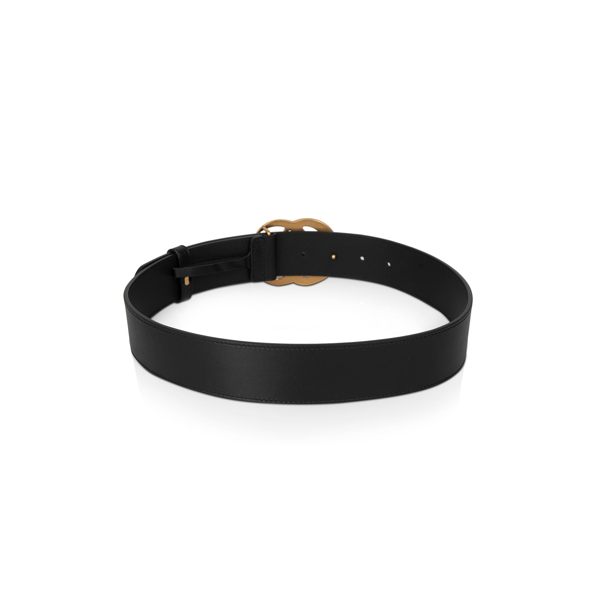 Gucci GG Marmont Wide Leather Belt