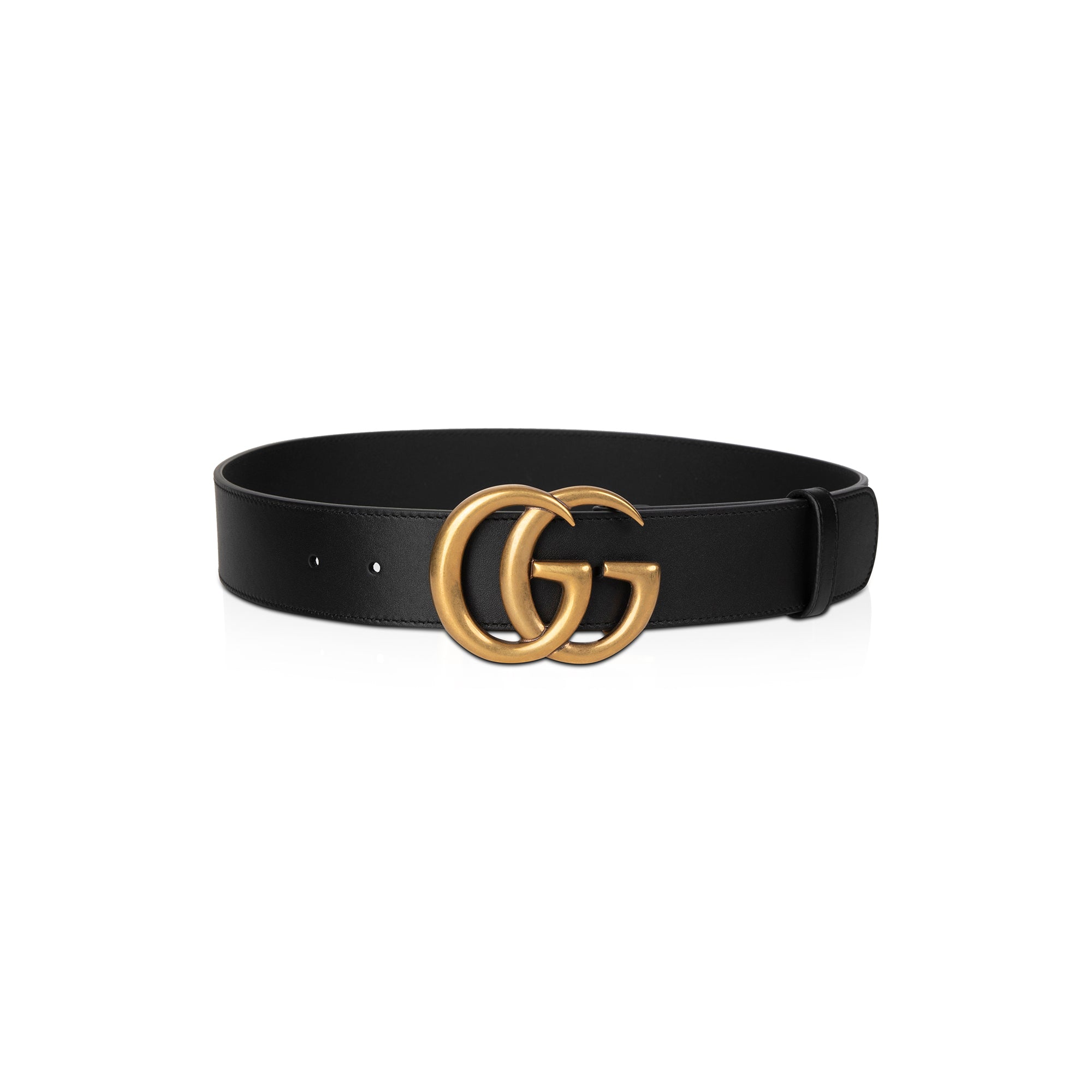 Gucci GG Marmont Wide Leather Belt