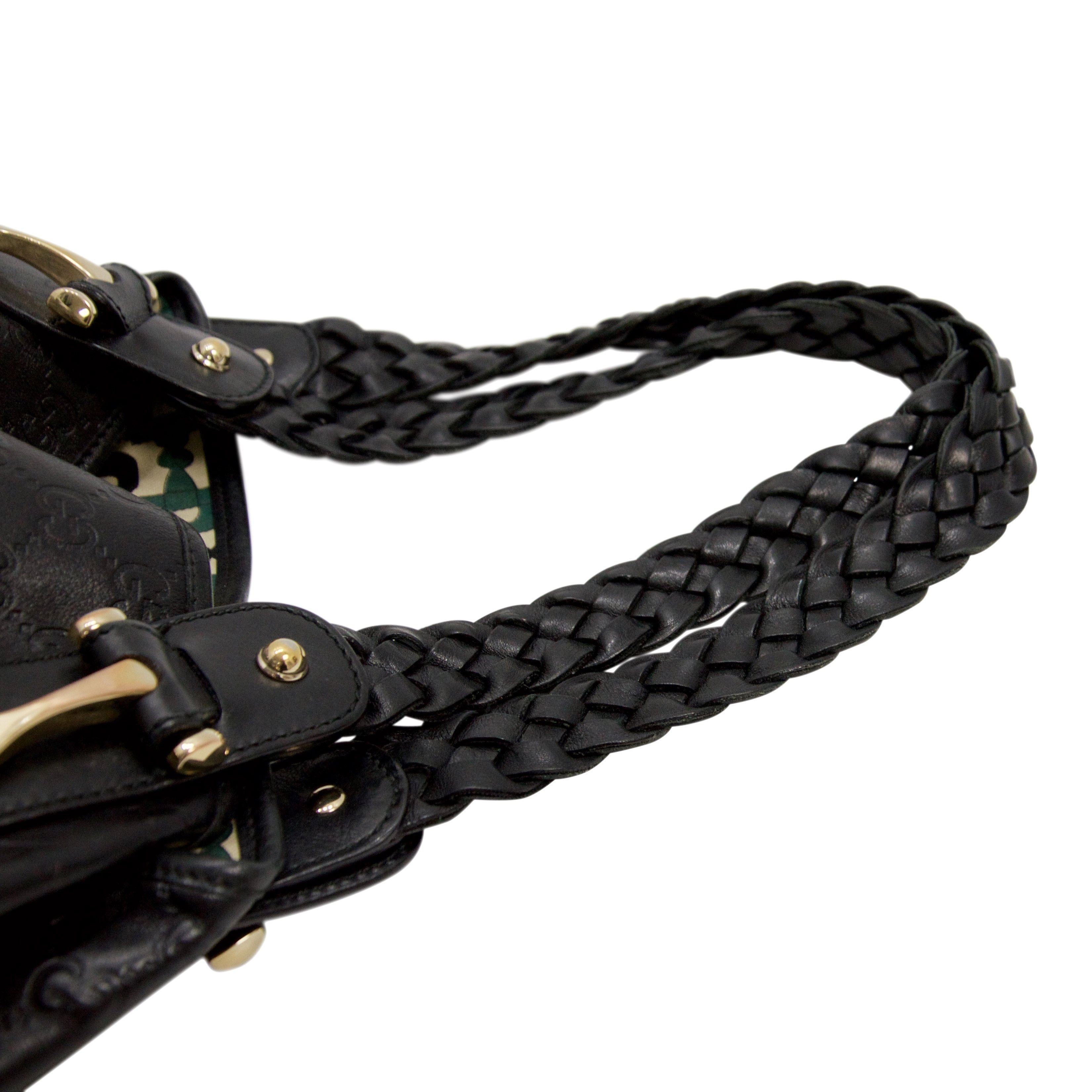 Gucci GG Medium Leather Pelham Tote