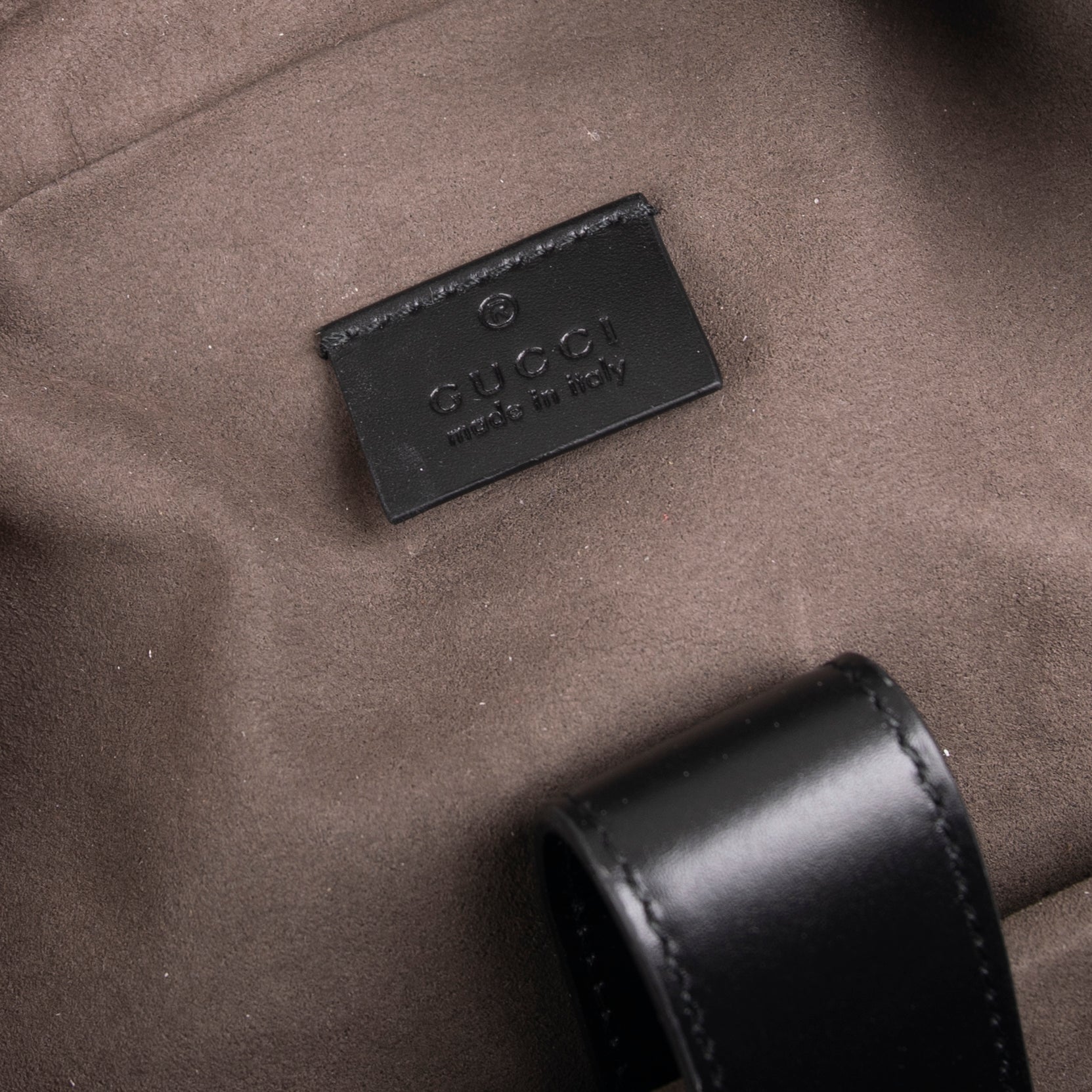 Gucci GG Signature Leather Backpack w/ Box