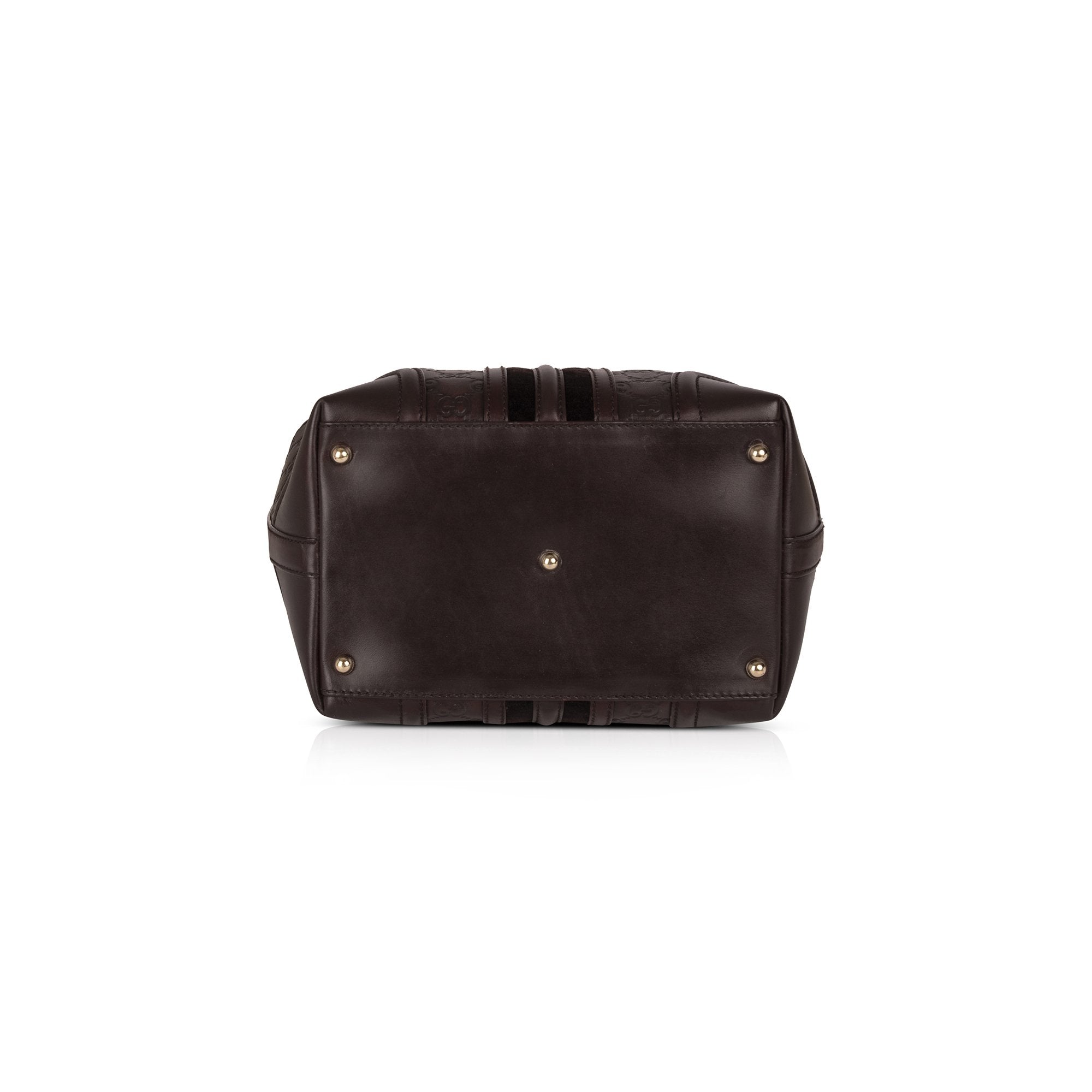 Gucci GG Signature Leather Treasure Boston Bag