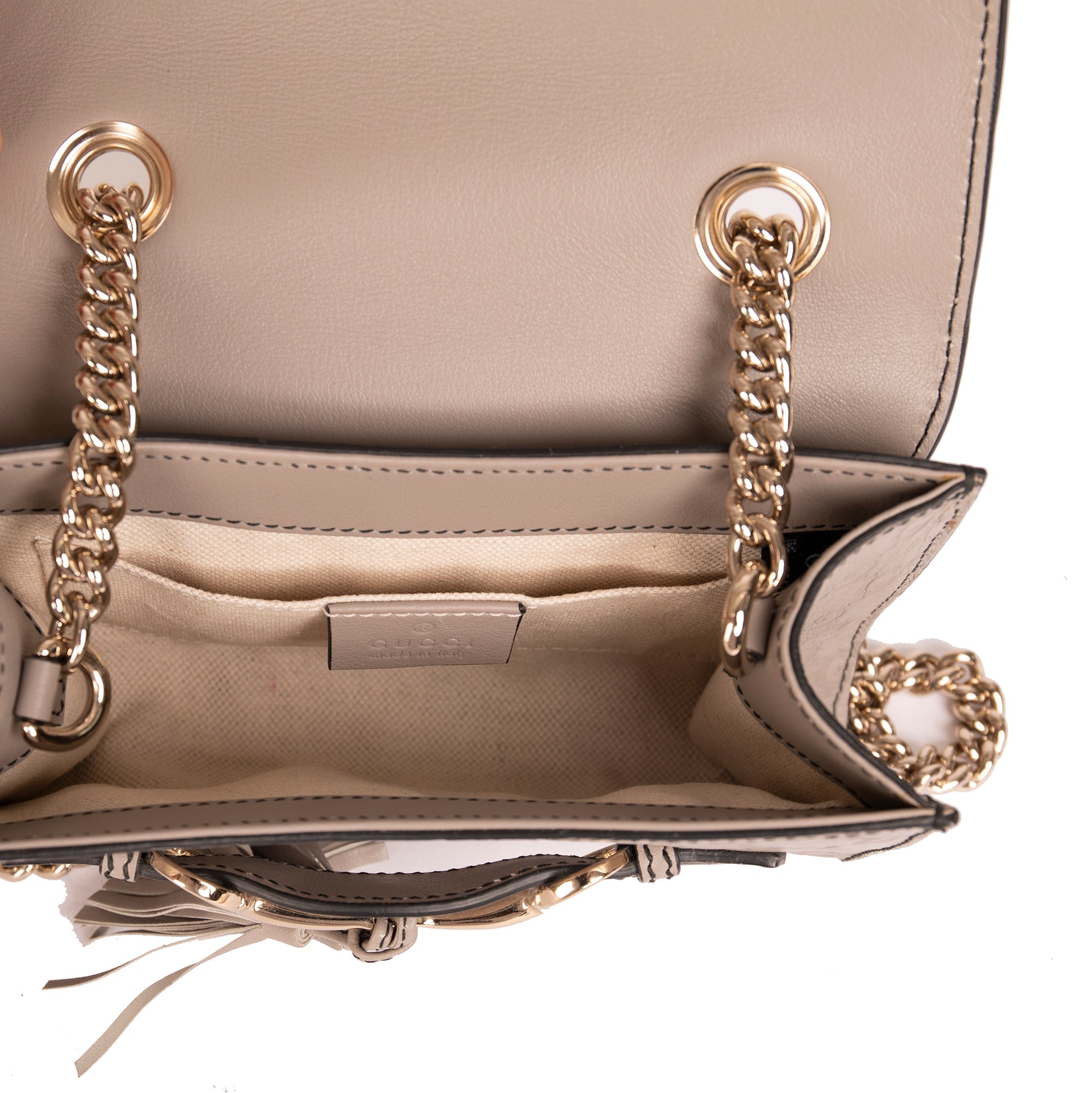 Gucci GG Signature Mini Emily Chain Shoulder Bag