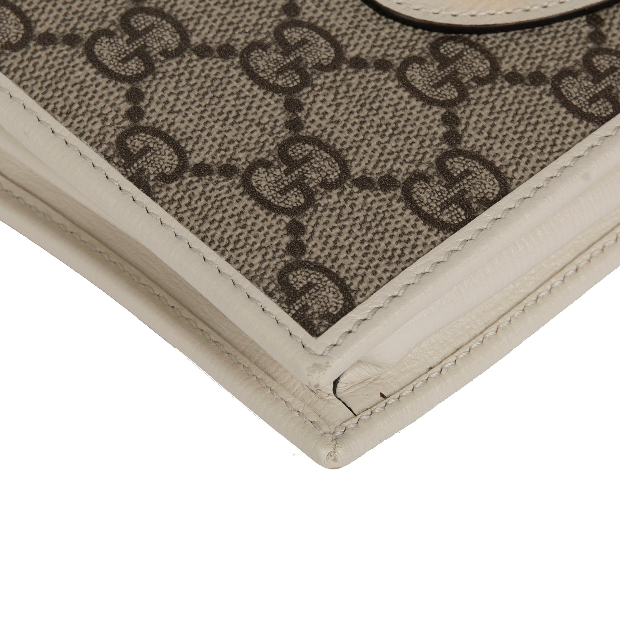 Gucci GG Supreme 1955 Horsebit Wallet on Chain w/ Box