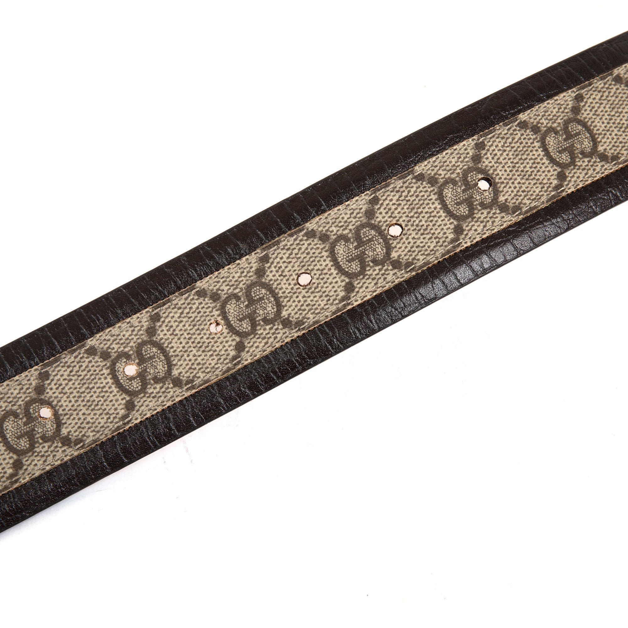 Gucci GG Supreme Belt with Double G Buckle