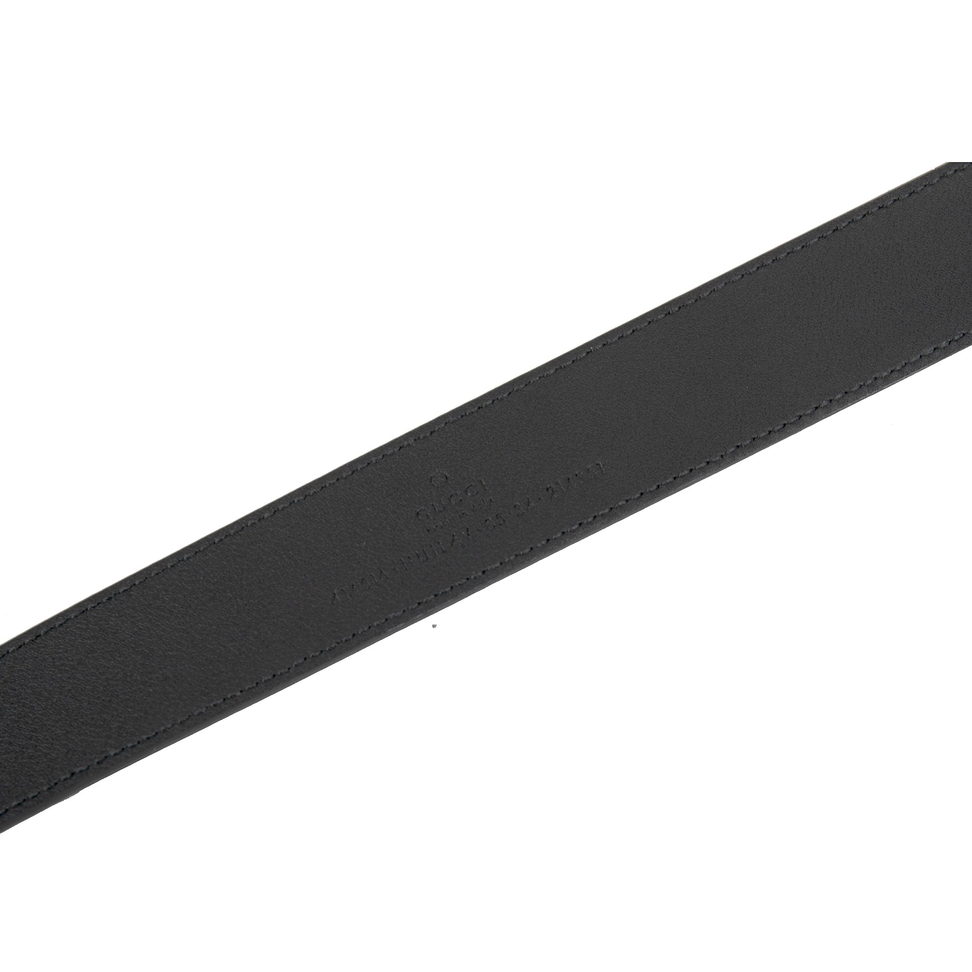 Gucci GG Supreme Belt with Double G Buckle w/ Box & Receipt