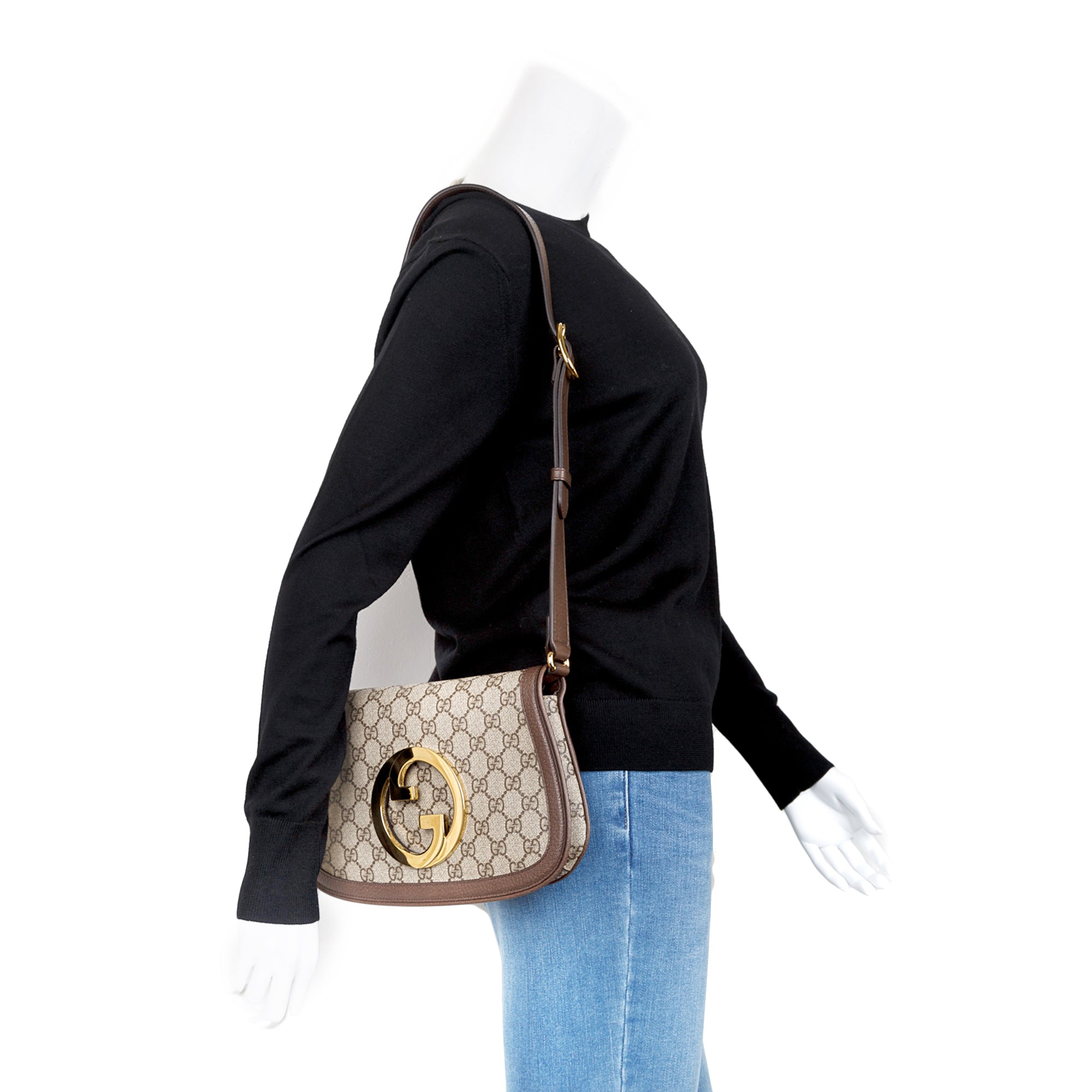 Gucci GG Supreme Blondie Shoulder Bag – Oliver Jewellery