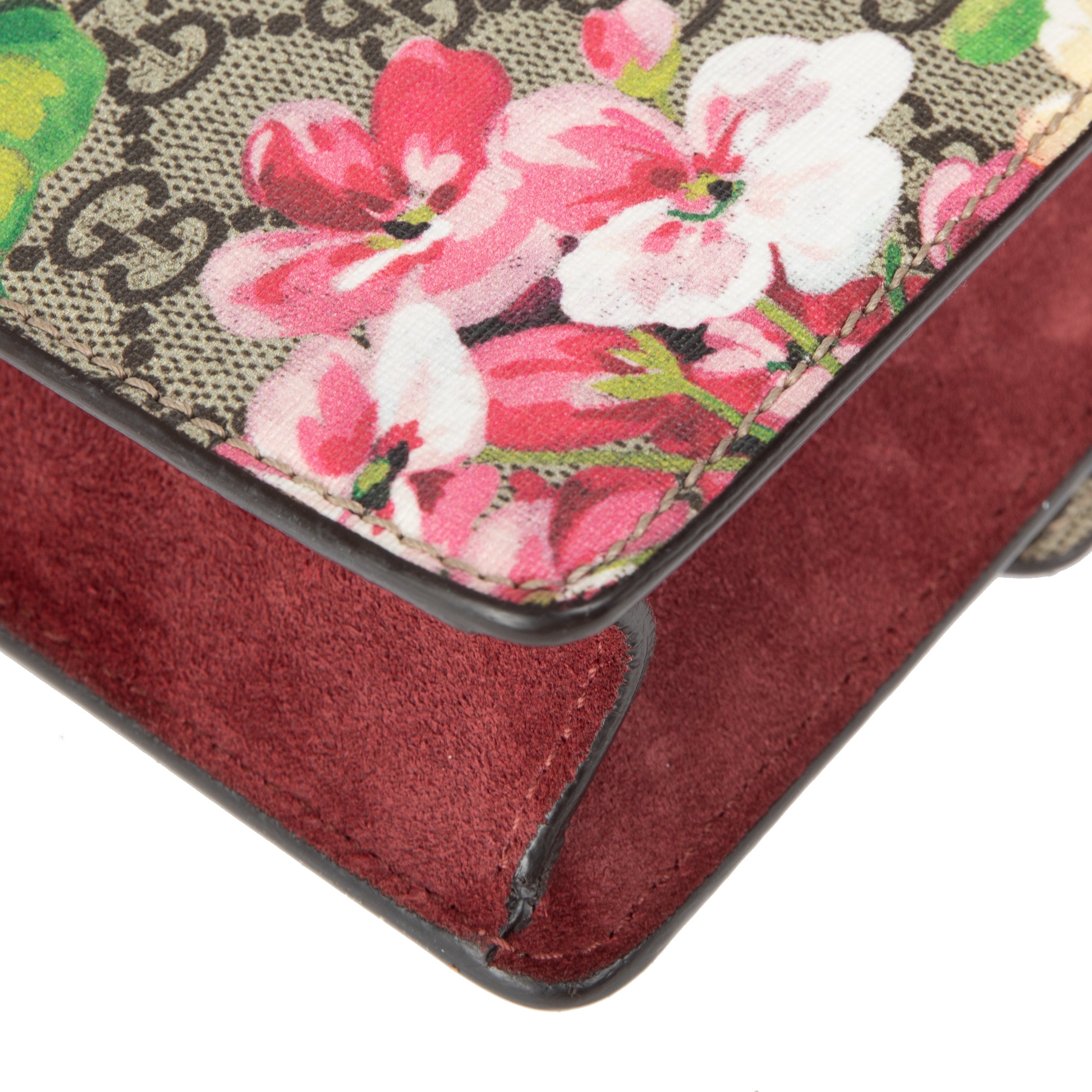 Gucci GG Supreme Blooms Mini Dionysus Shoulder Bag