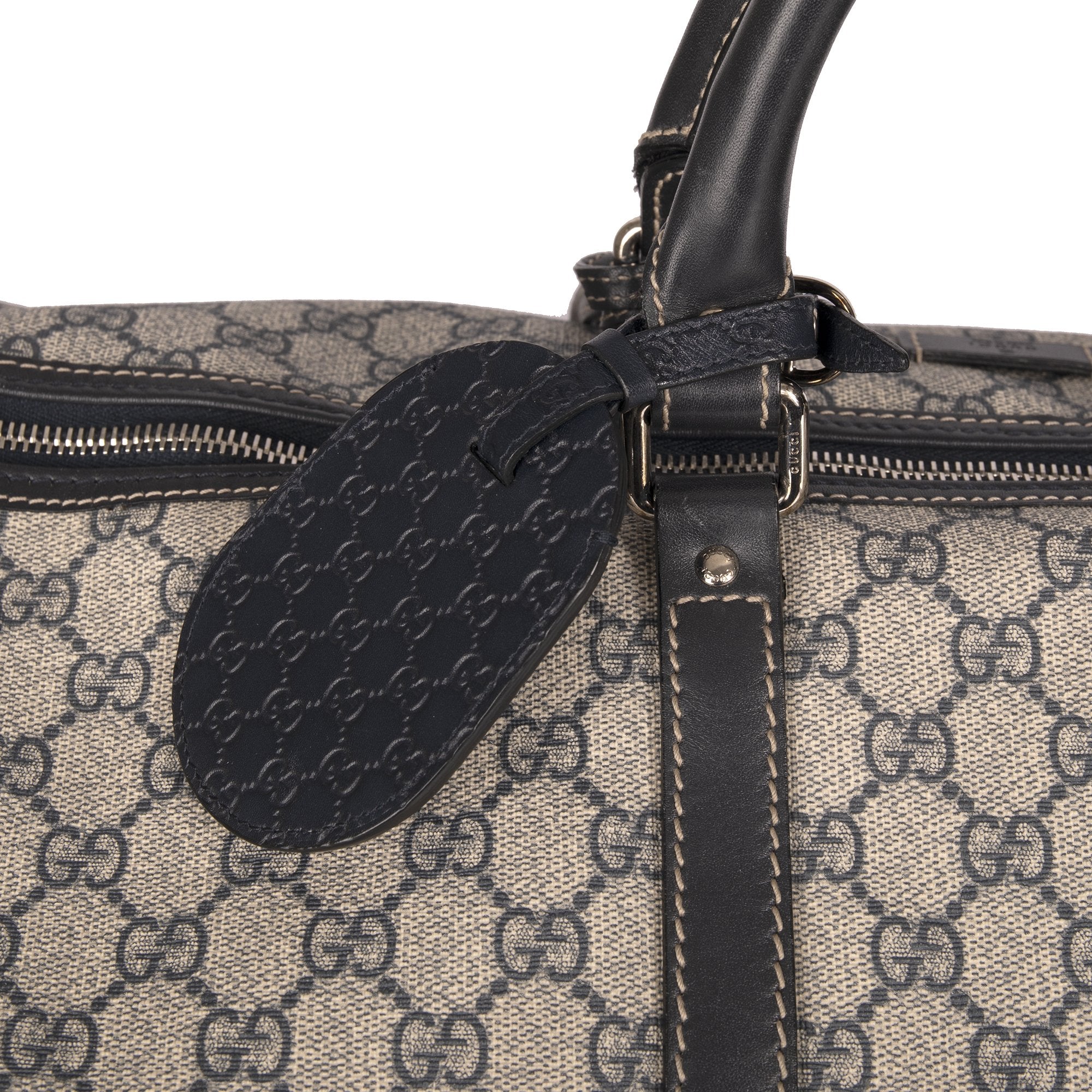 Gucci GG Supreme Canvas Large Carry-On Duffle Bag