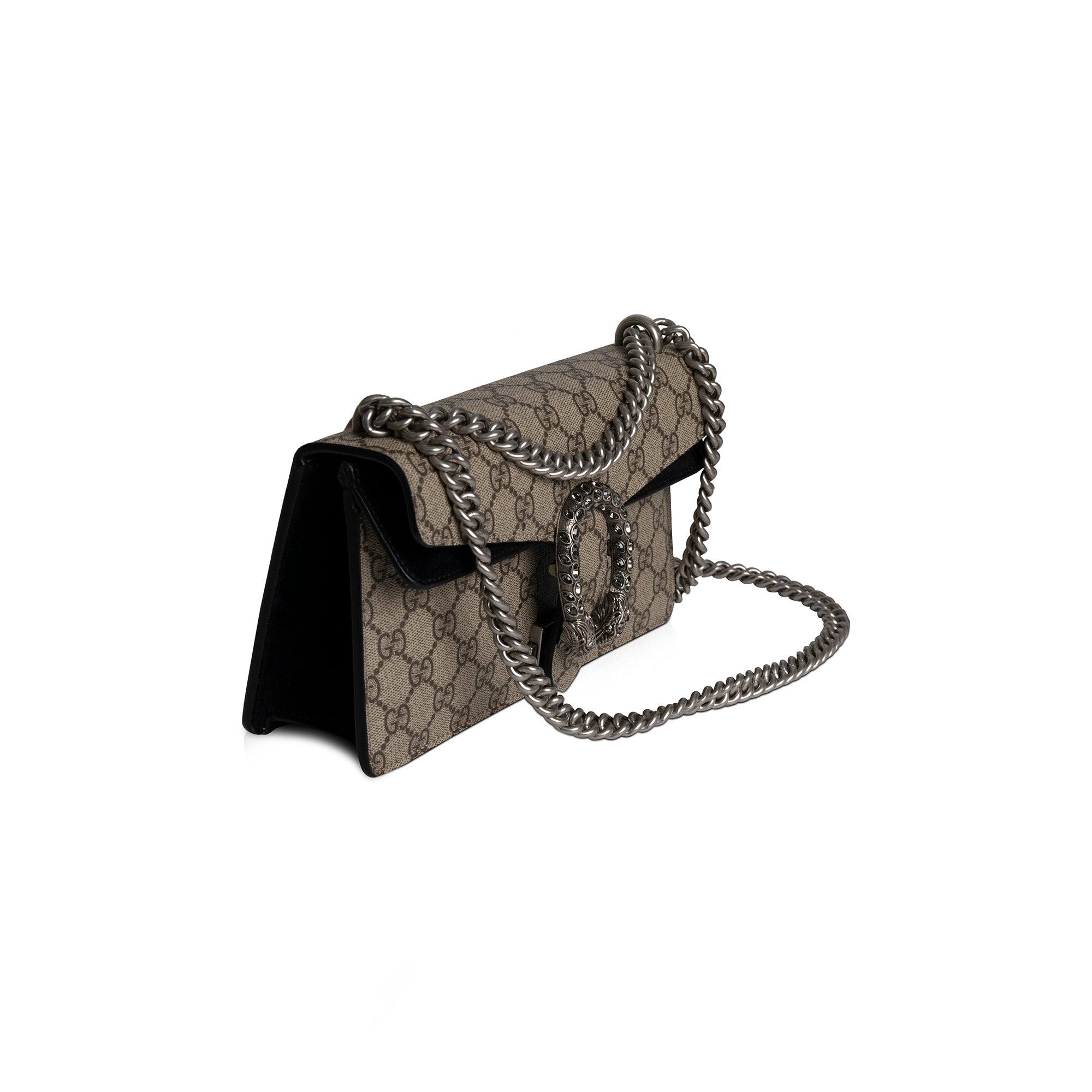 Gucci GG Supreme Dionysus Small Shoulder Bag w/ Box