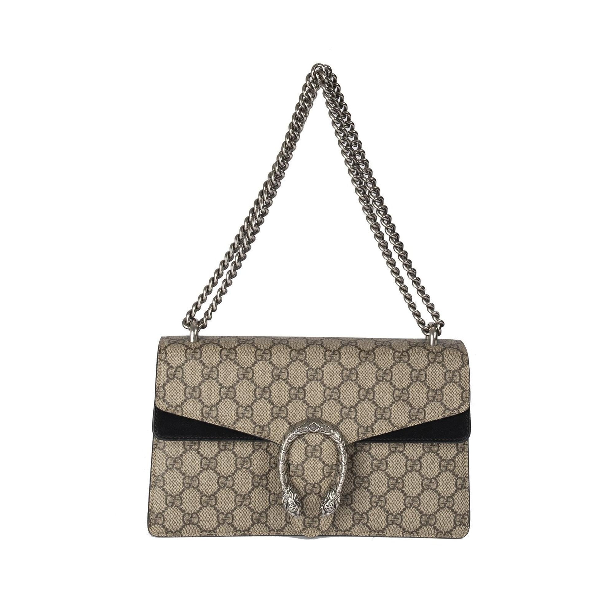 Gucci GG Supreme Dionysus Small Shoulder Bag w/ Box