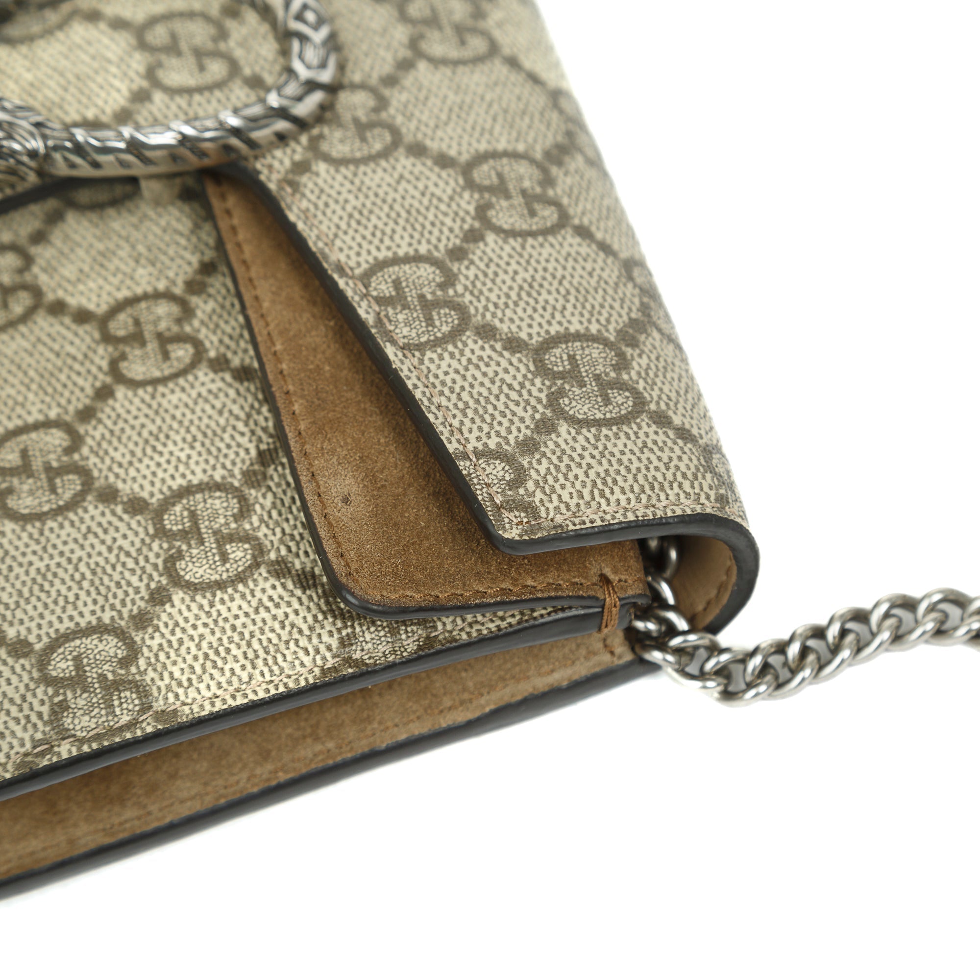 Gucci GG Supreme Dionysus Super Mini Bag w/ Box