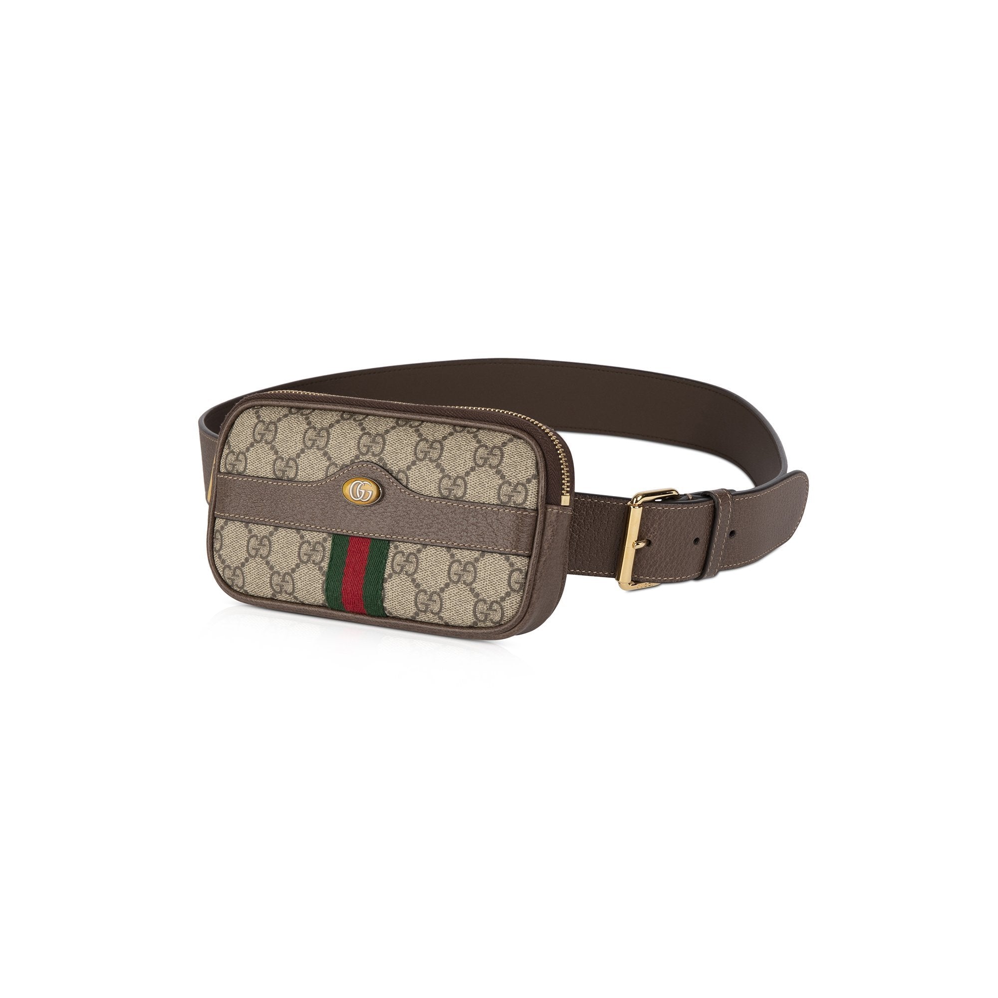 Gucci GG Supreme Ophidia Belted iPhone Bag w/ Box