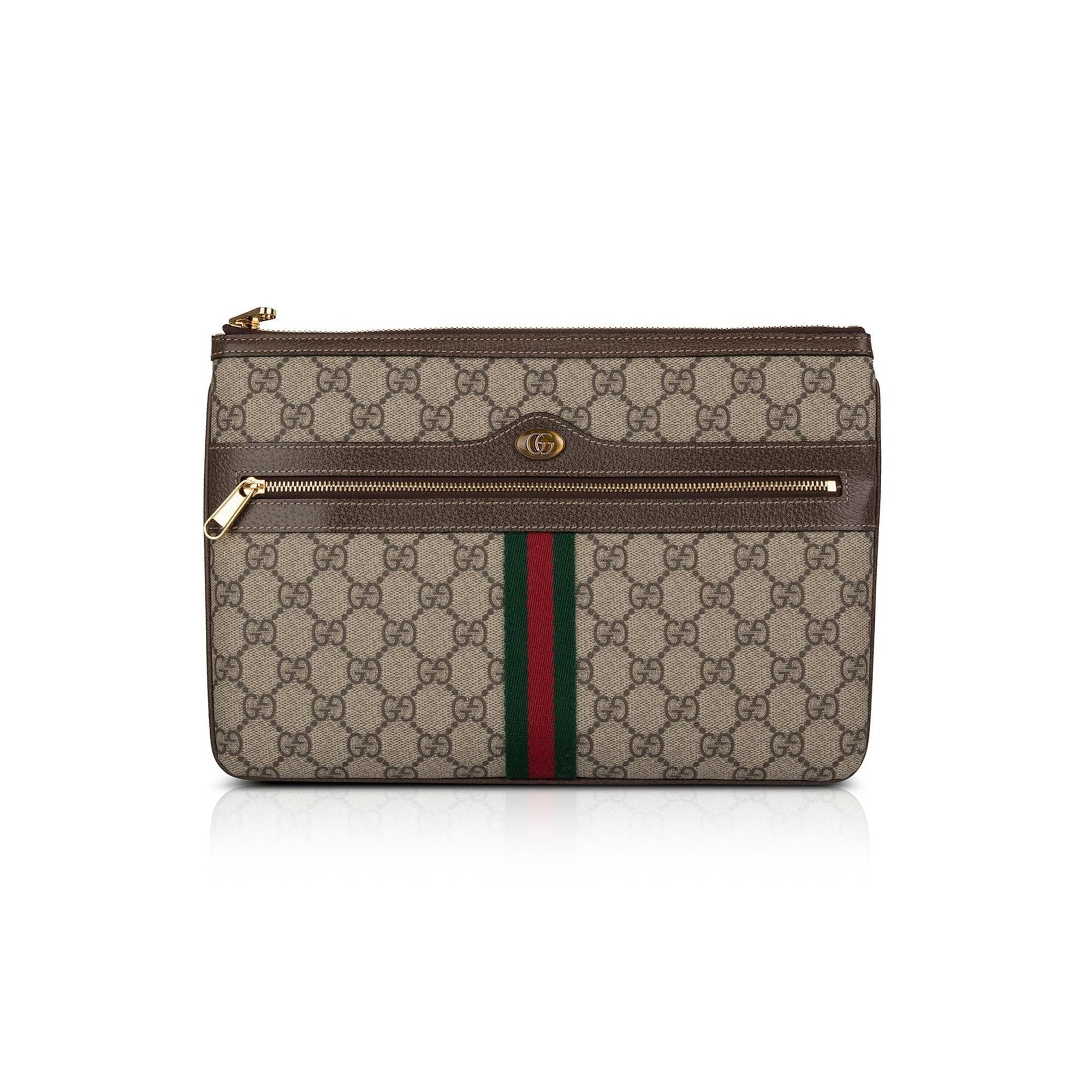 Gucci GG Supreme Ophidia Pouch w/ Box