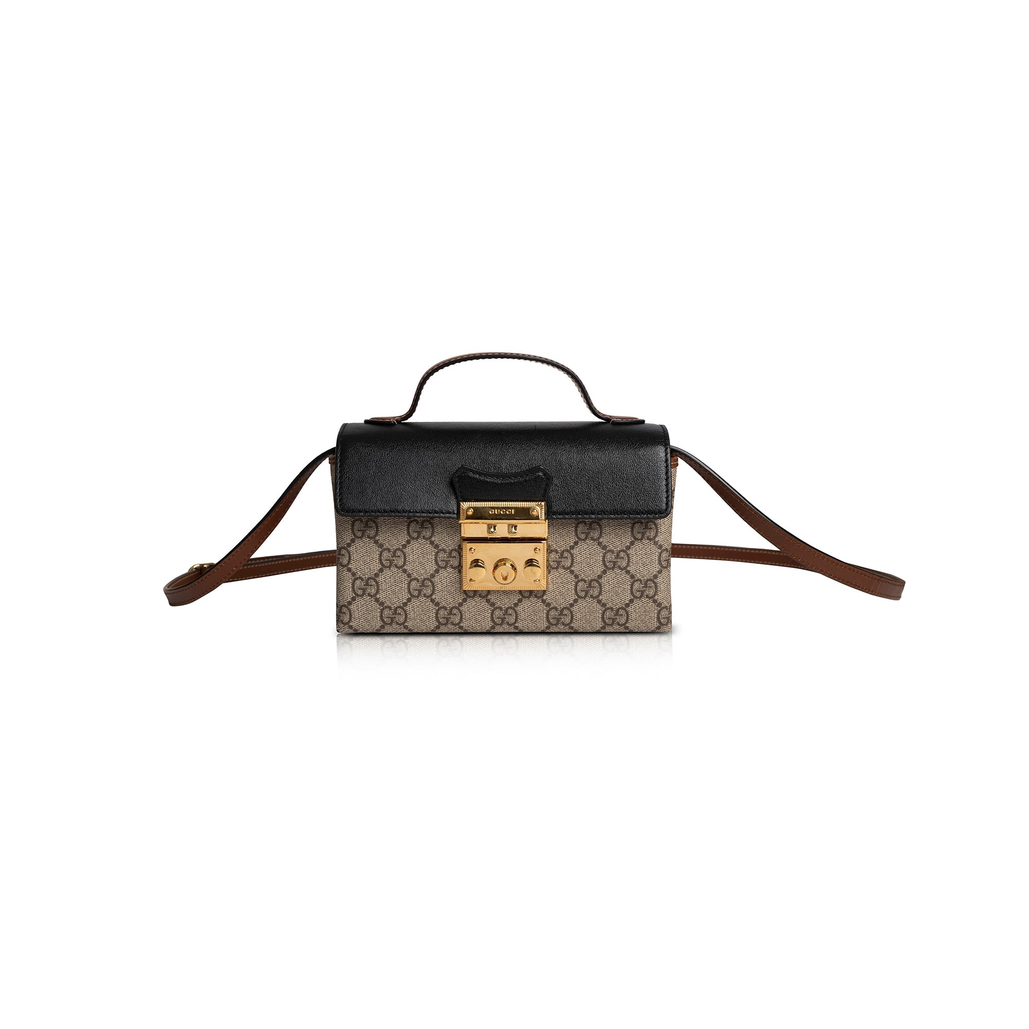 Gucci GG Supreme Padlock Mini Bag