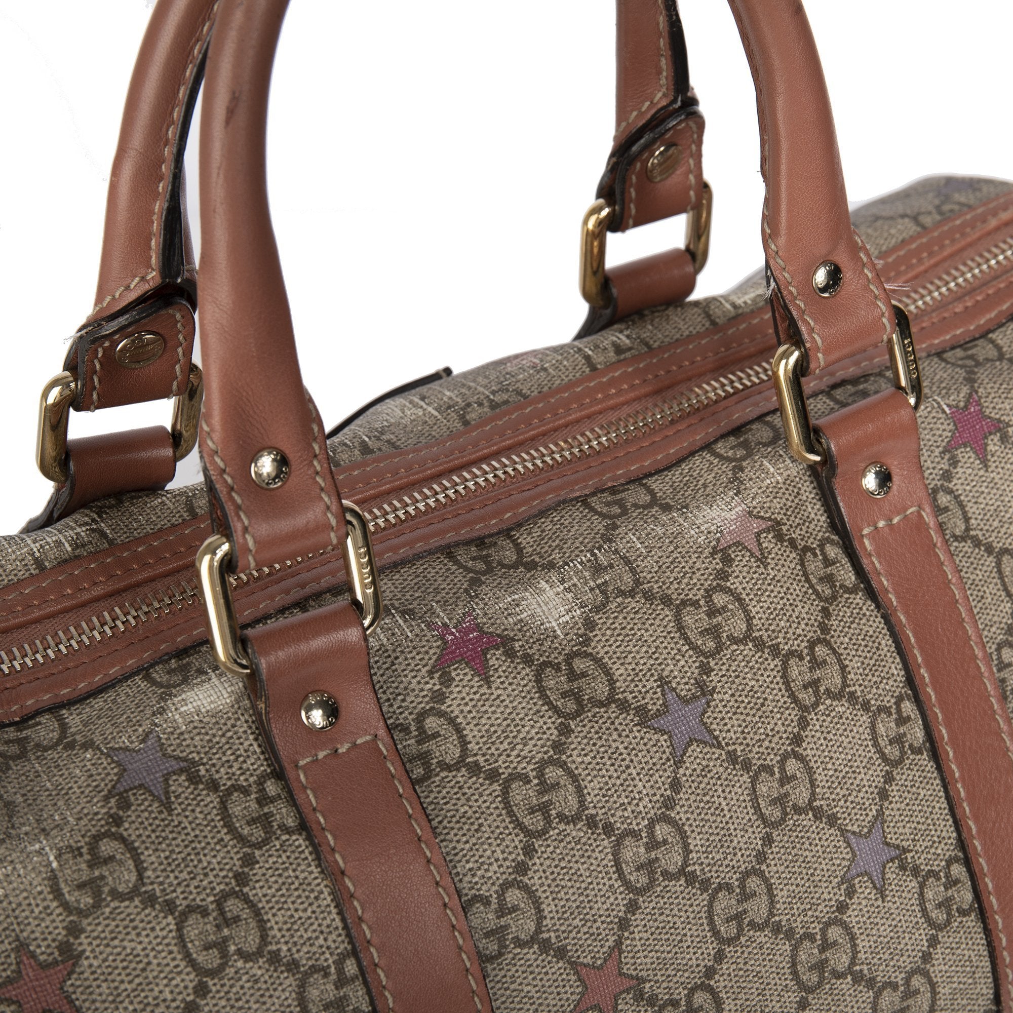 Gucci GG Supreme Stars Joy Boston Bag