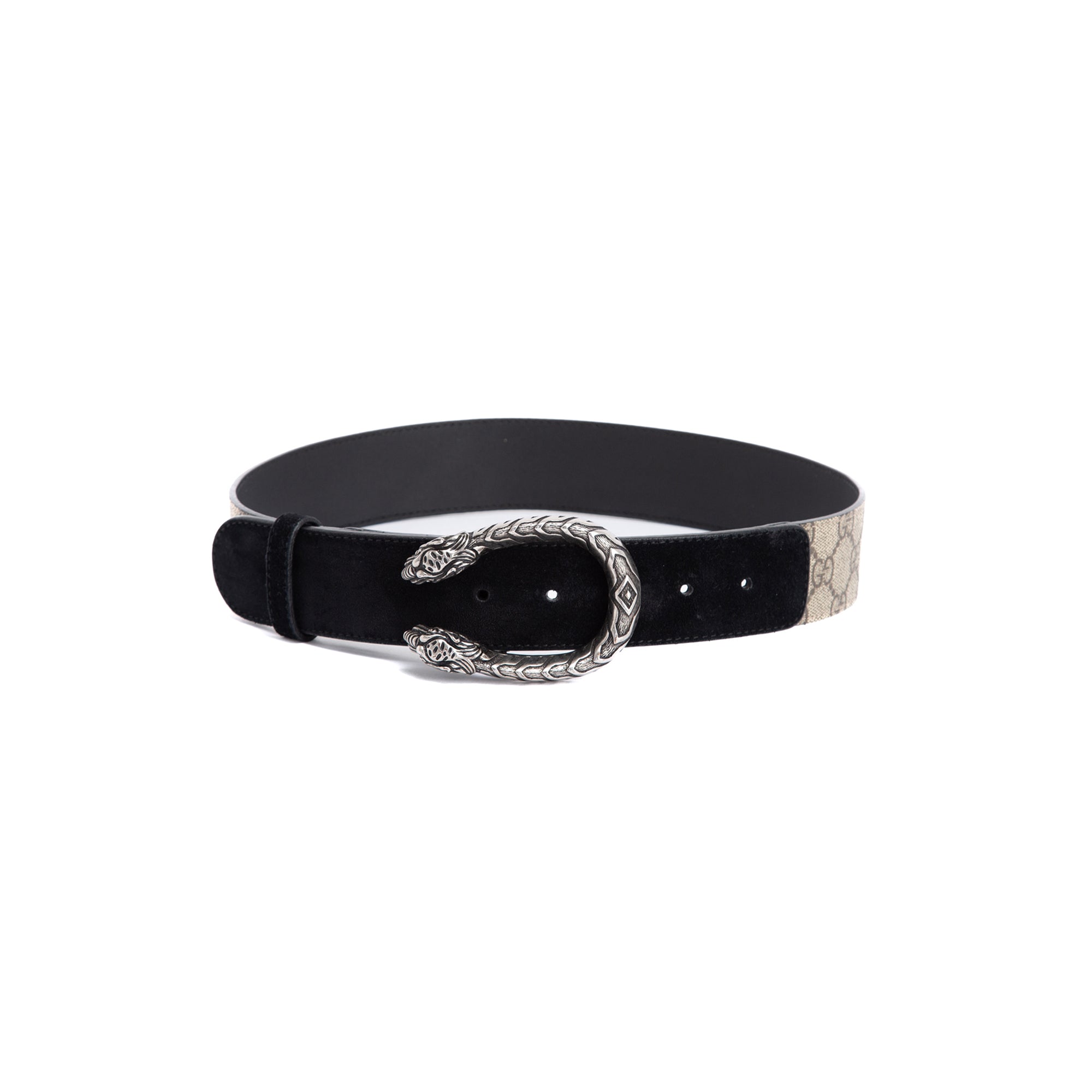 Gucci GG Supreme Suede Suede Dionysus Belt w/ Box & Receipt