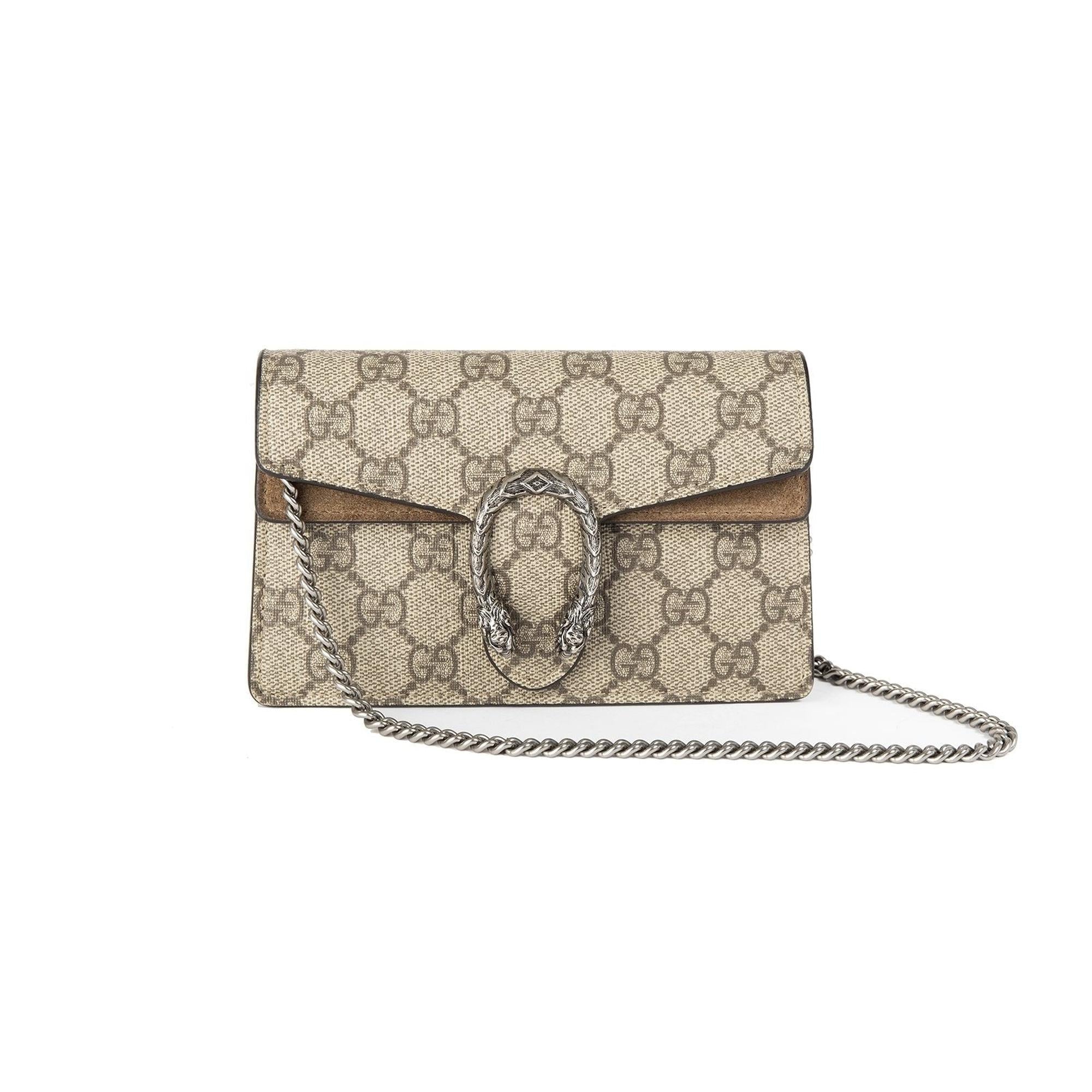 Gucci GG Supreme Super Mini Bag w/ Box