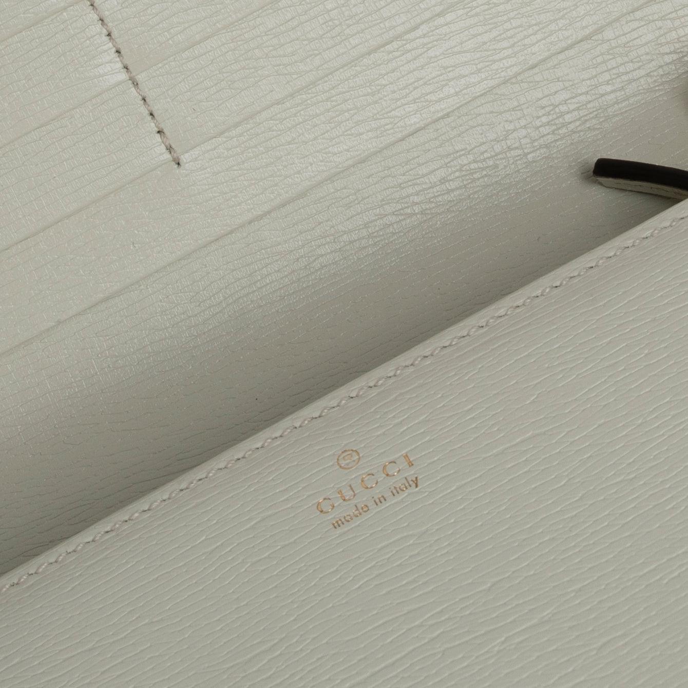 Gucci GG Supreme Tiger Horsebit 1955 Wallet on Chain w/ Box