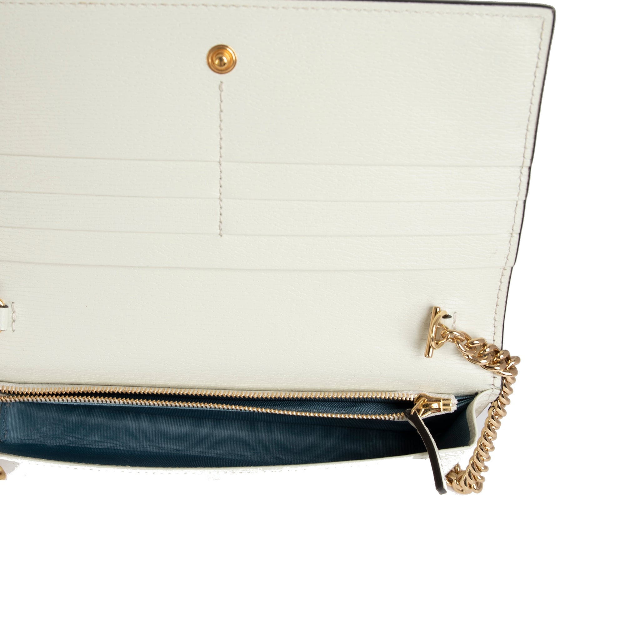 Gucci GG Supreme Tiger Horsebit 1955 Wallet on Chain w/ Box