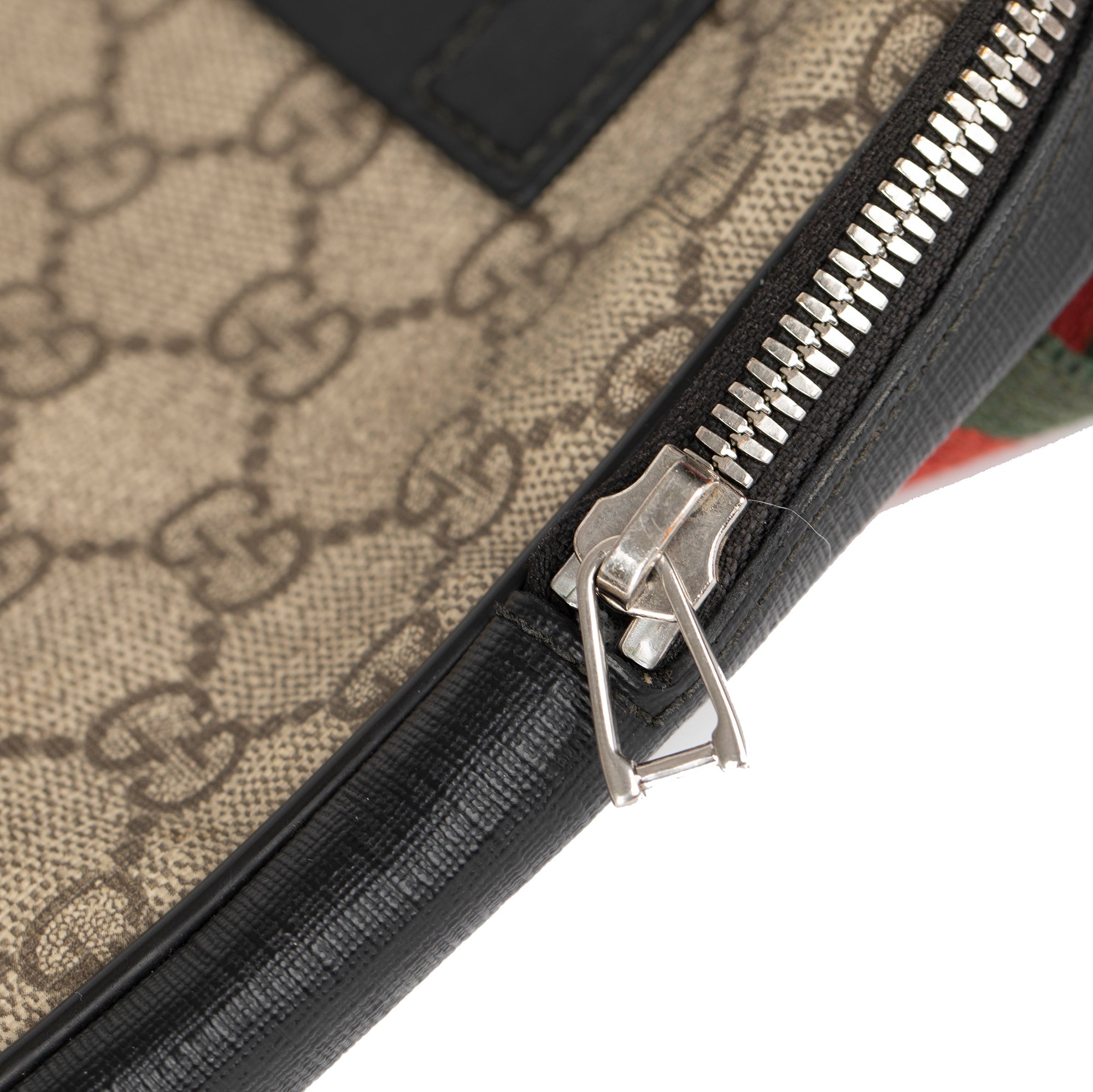 Gucci GG Supreme Web Double Belt Bag