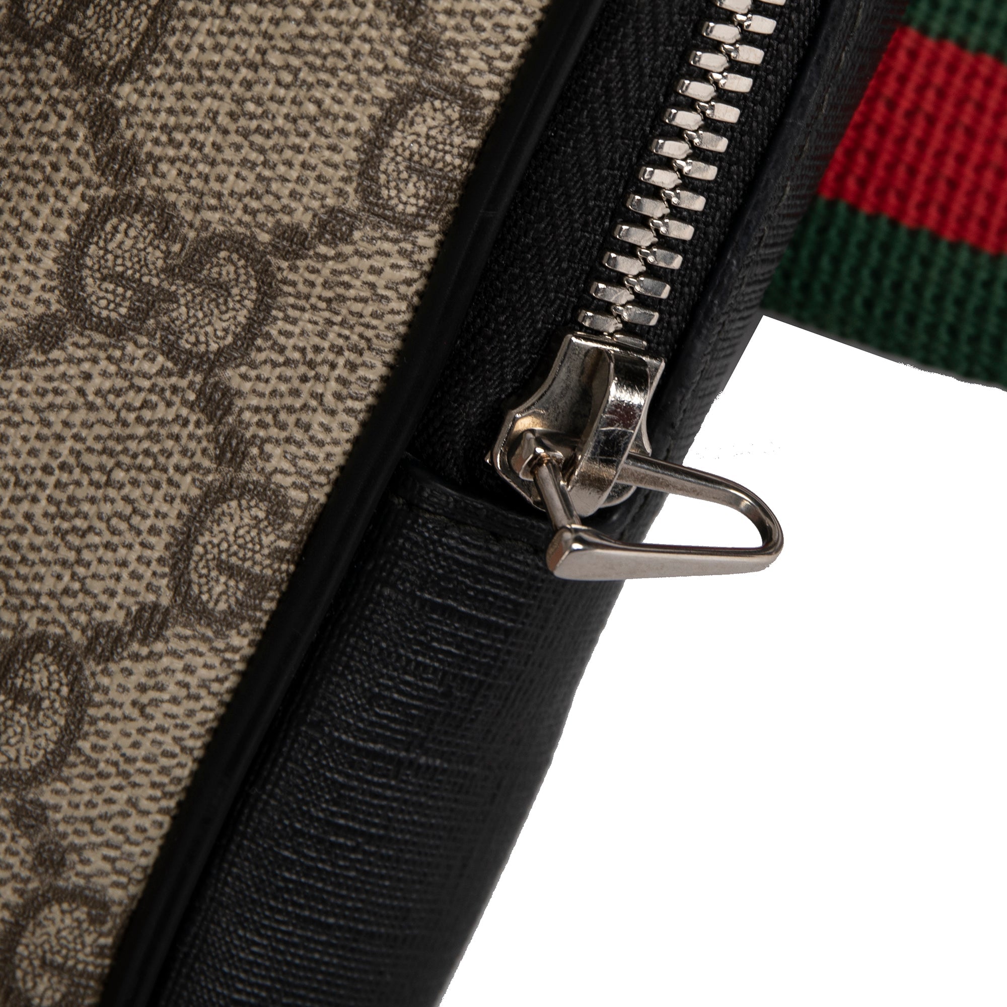 Gucci GG Supreme Web Double Belt Bag
