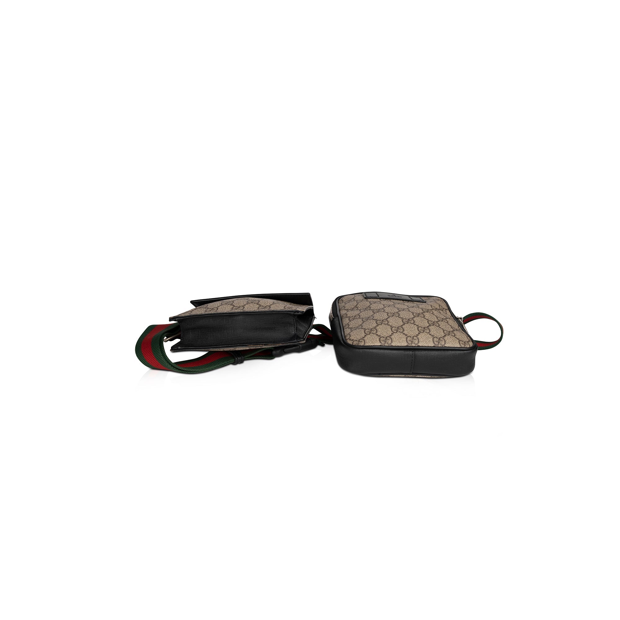 Gucci GG Supreme Web Double Belt Bag