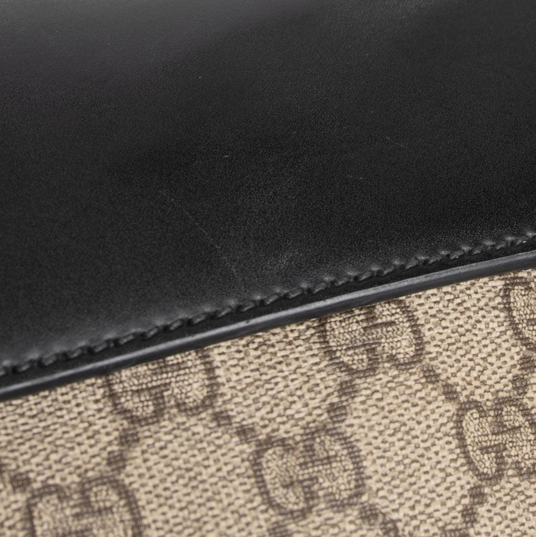 Gucci GG Supreme Web Double Belt Bag