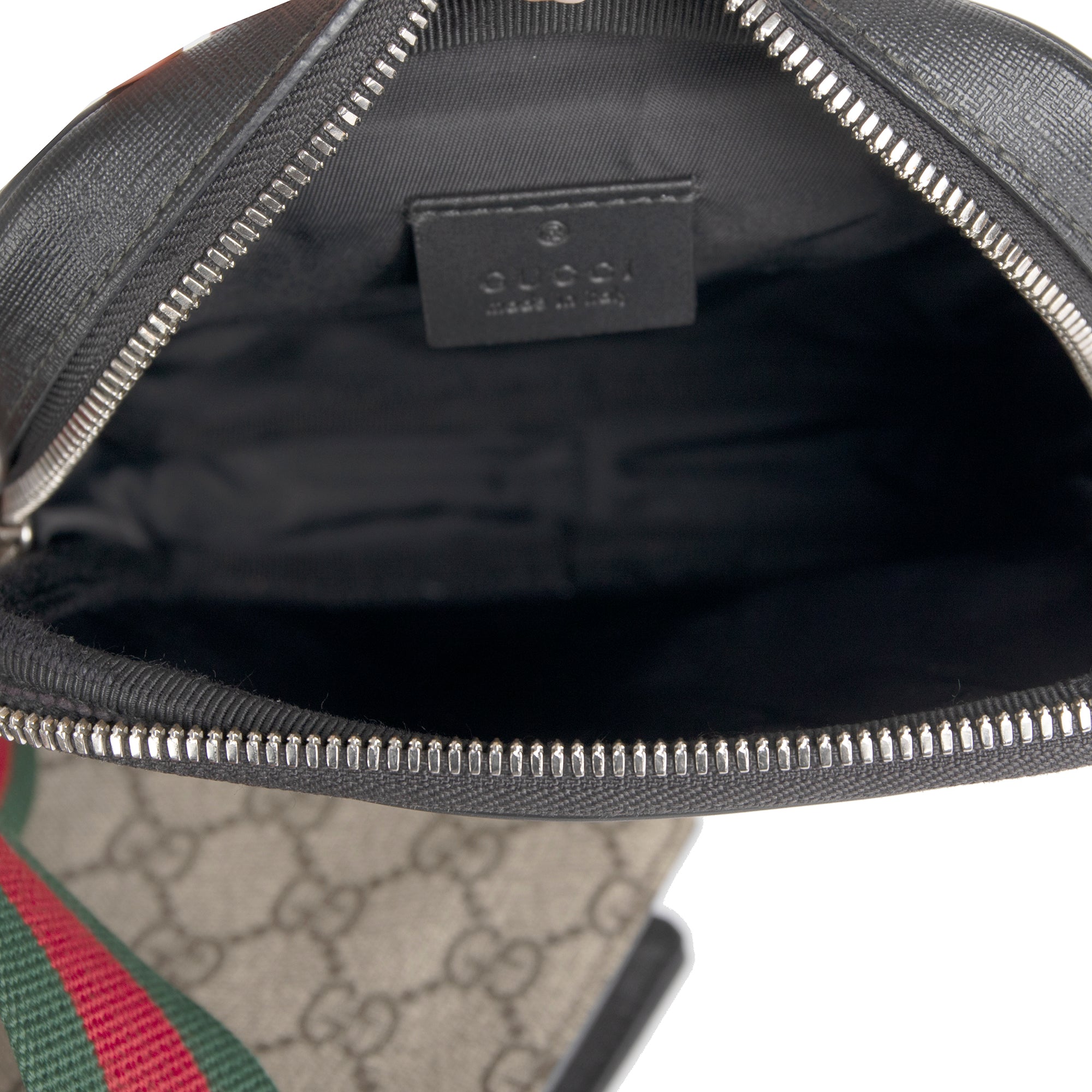 Gucci GG Supreme Web Double Belt Bag