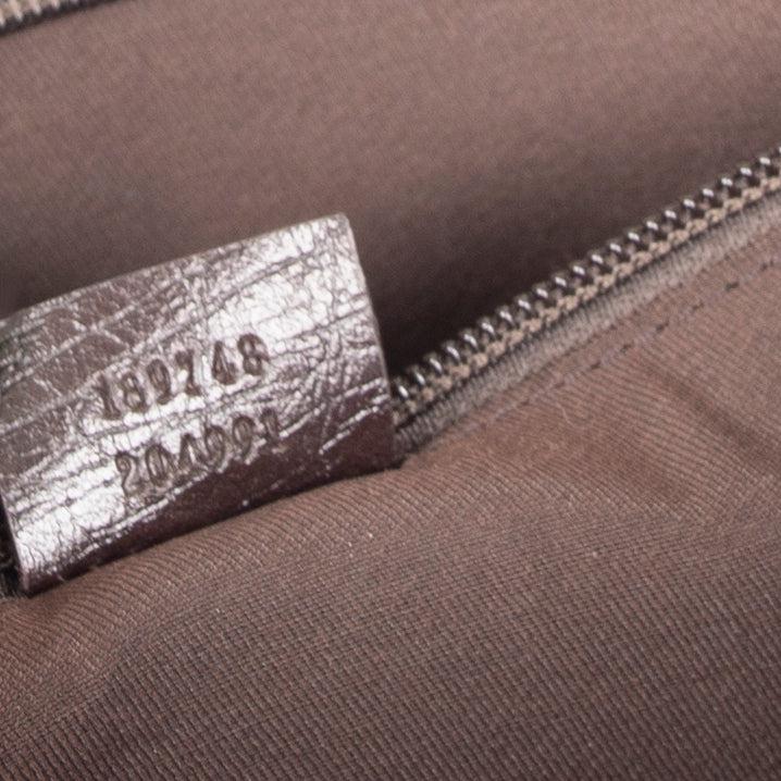 Gucci GG Supreme Web Large Flap Messenger Bag