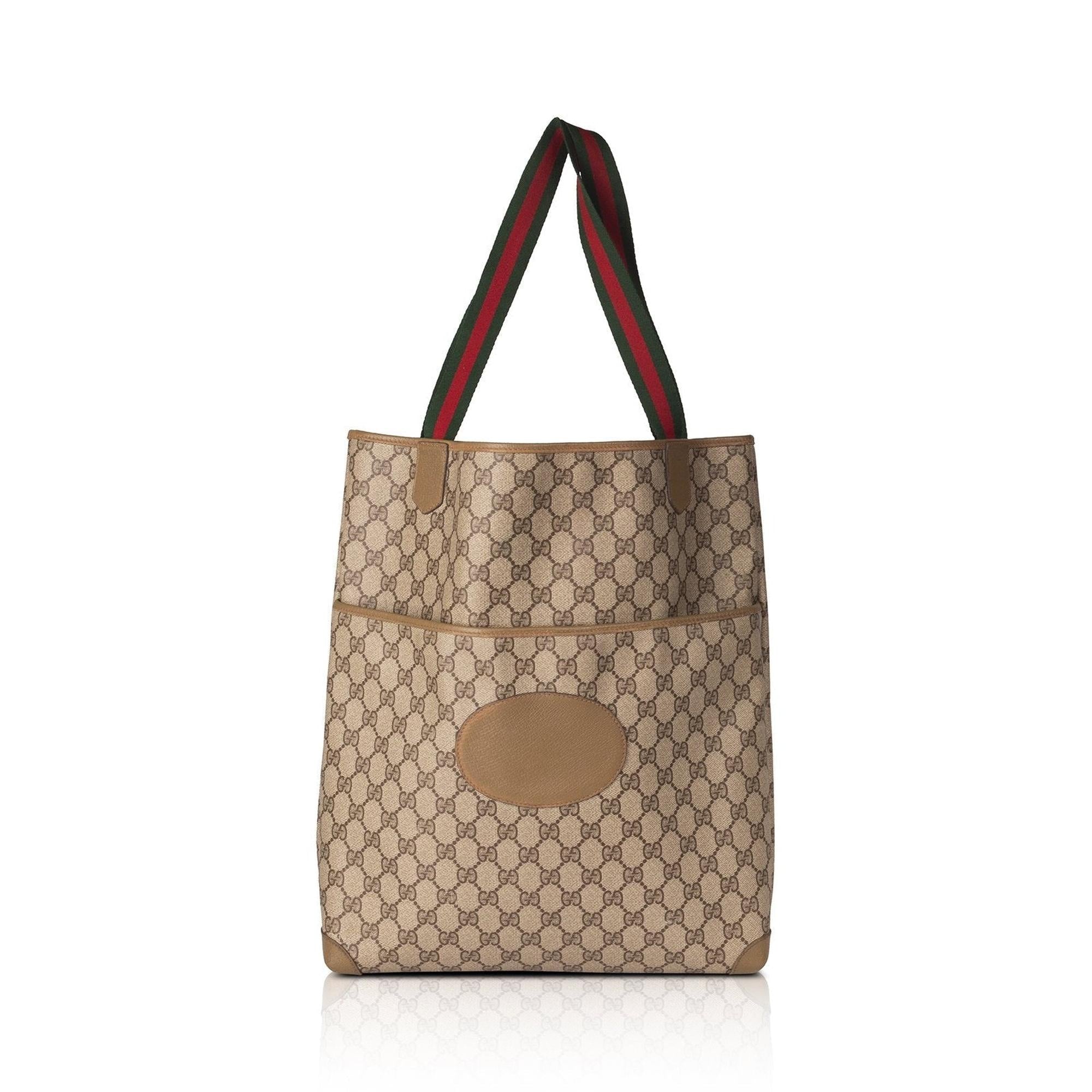 Gucci GG Supreme Web Tote