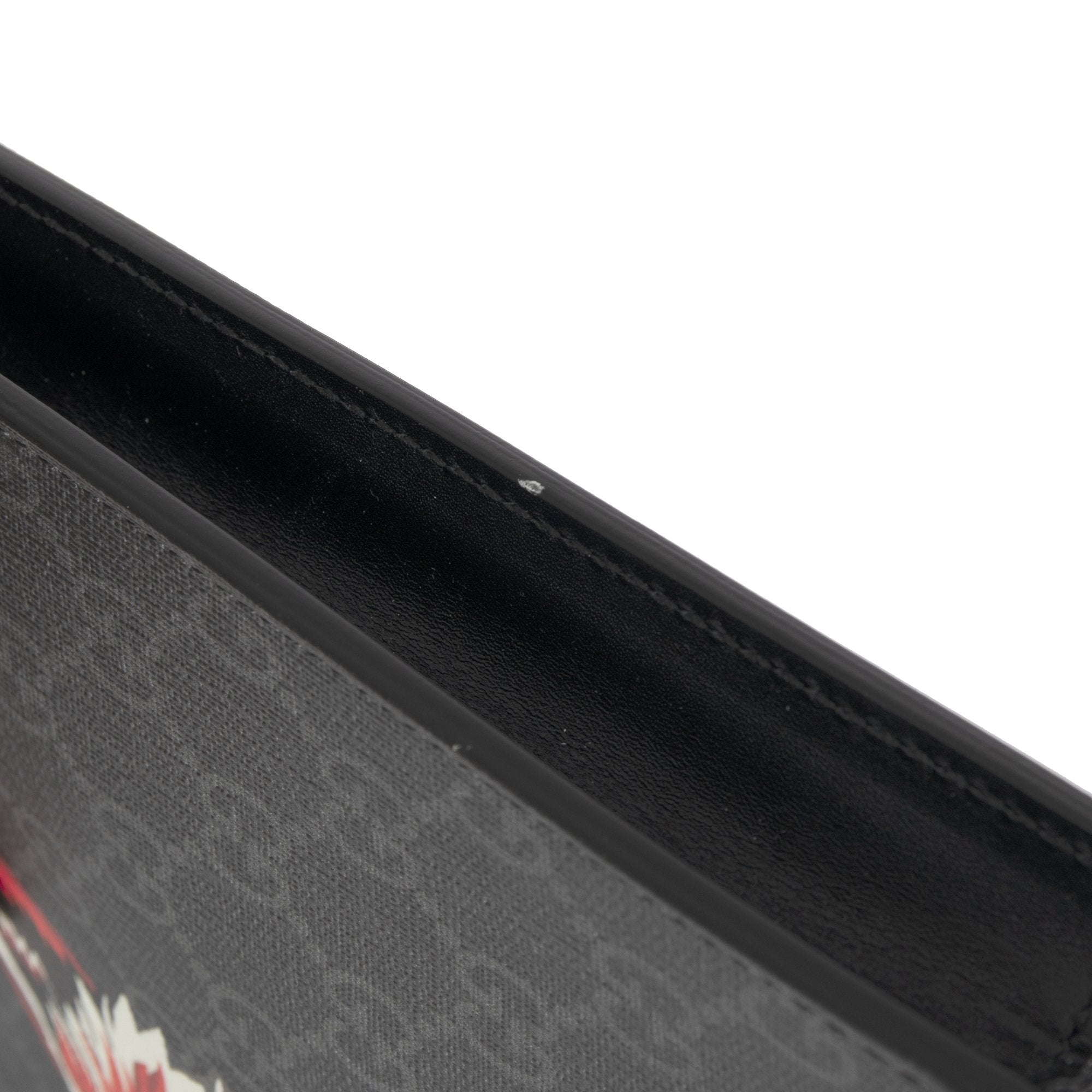 Gucci GG Supreme Wolf Print Bestiary Pouch w/ Box